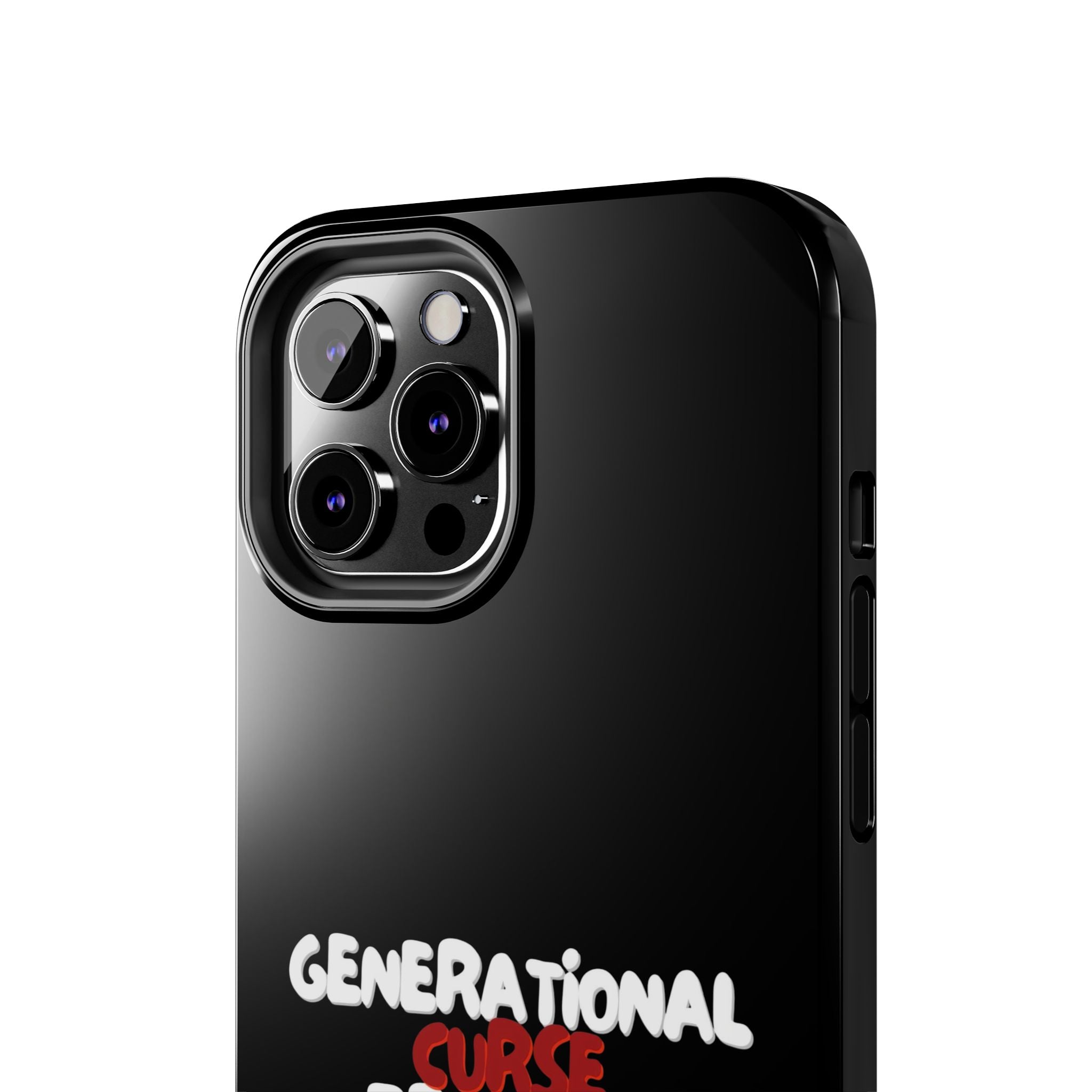 Generational Curse Breaker Tough Phone Cases, Durable Phone Cover, Gift for Millennials, Resilient Phone Case, Unique Smartphone Accessory