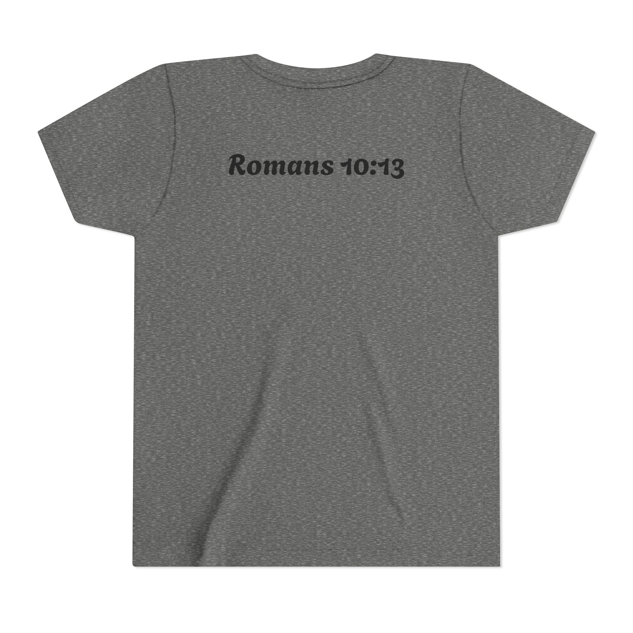 Generational Curse Breaker Youth Short Sleeve Tee with Inspirational Text, Faith-Based T-Shirt, Religious Youth Wear, Cute Christian Gift, Summer Tee