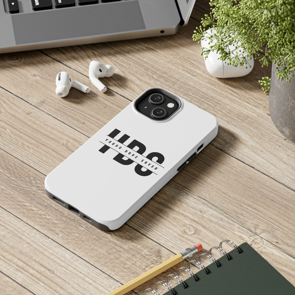Young Dope & Saved Bold Tough Phone Cases - Stylish Protective Cover for Young Trendsetters, Unique Gift for Teens, Durable Phone Accessories, Modern Design