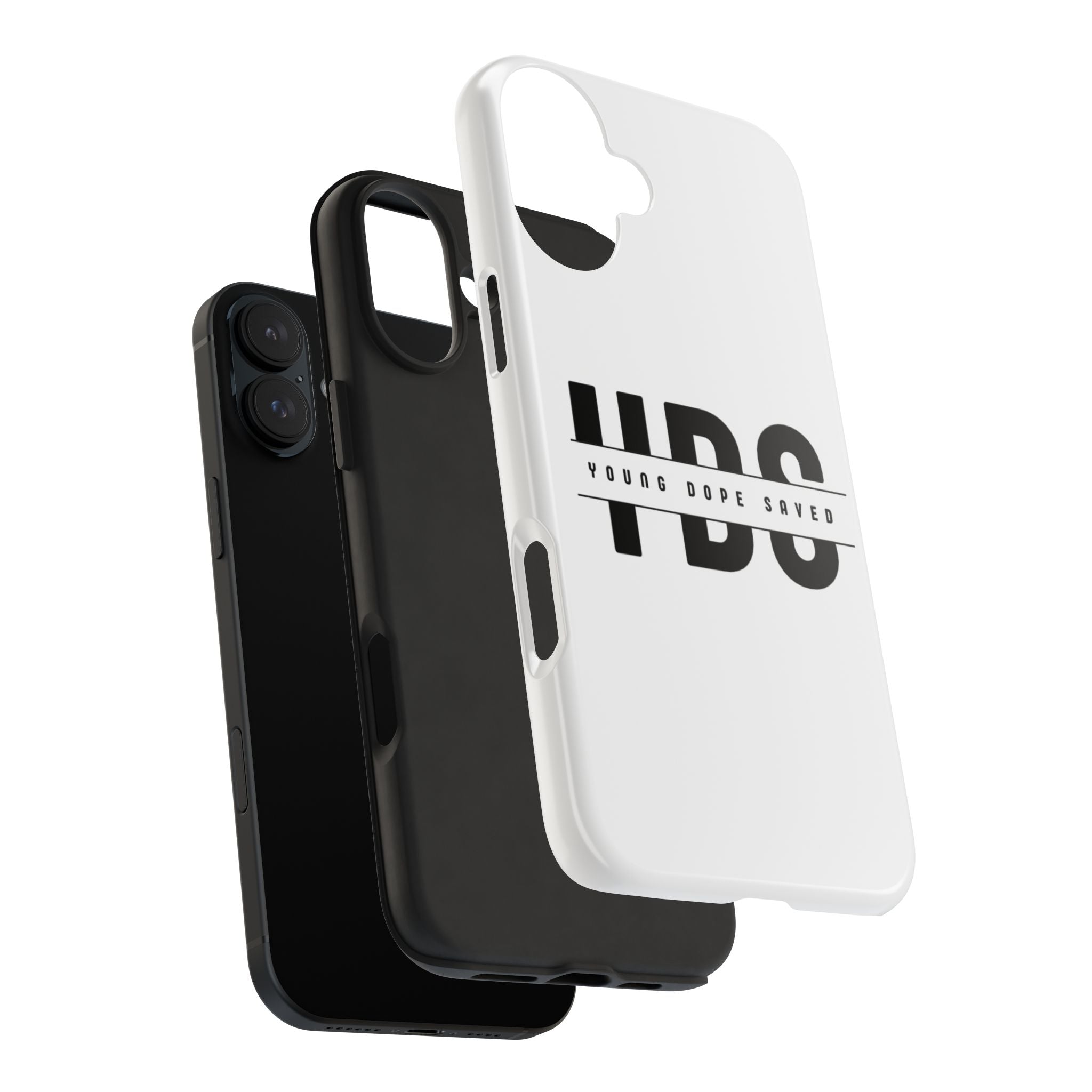 Young Dope & Saved Bold Tough Phone Cases - Stylish Protective Cover for Young Trendsetters, Unique Gift for Teens, Durable Phone Accessories, Modern Design