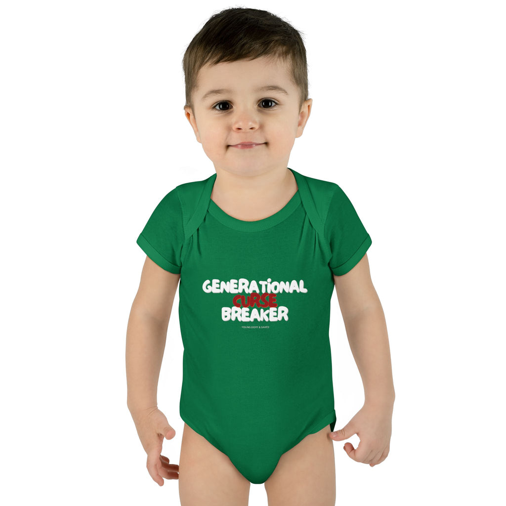 Generational Curse Breaker Infant Bodysuit | Cute Baby Outfit, Baby Shower Gift, Toddler Clothing, Inspirational Baby Onesie, Funny Gift