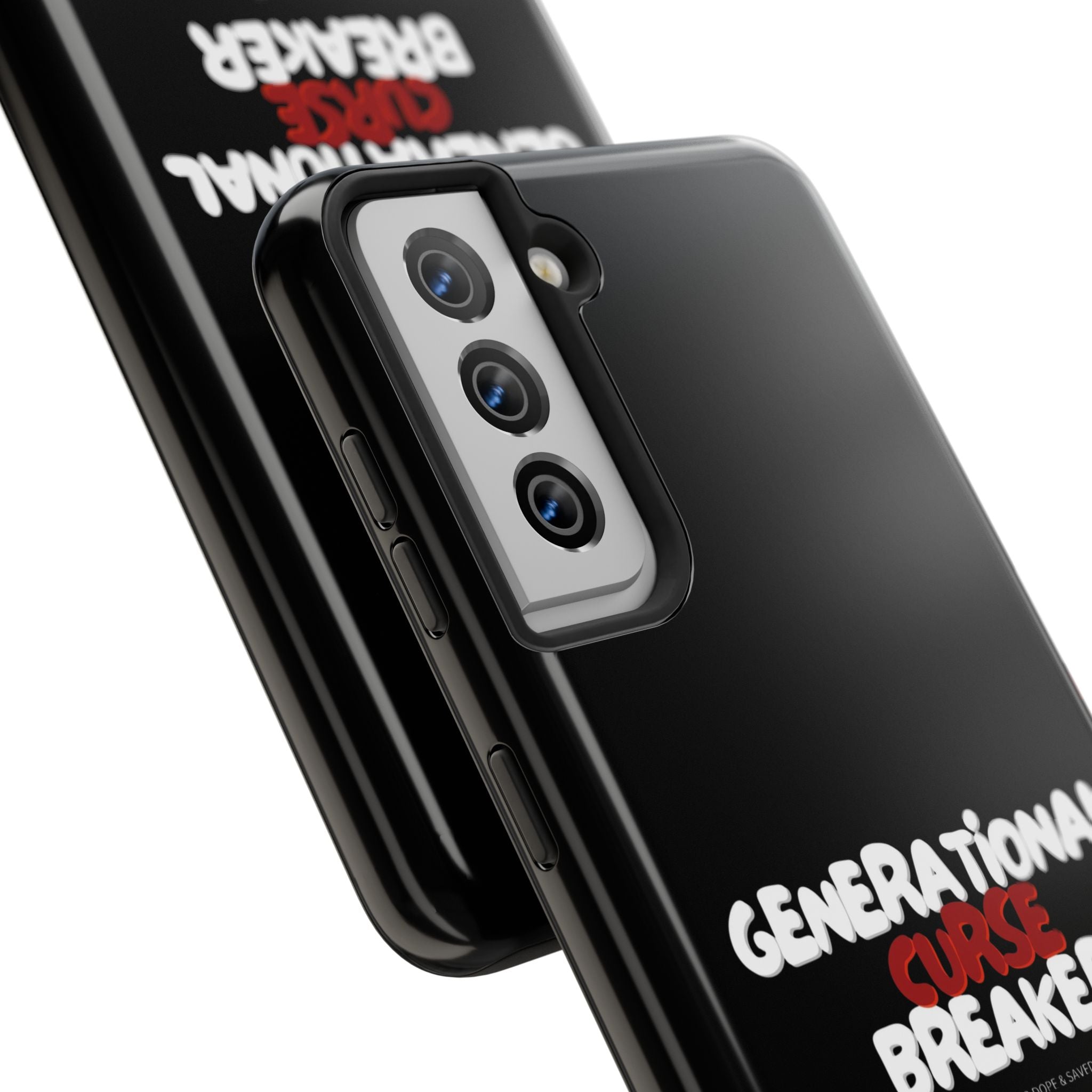 Generational Curse Breaker Tough Phone Cases, Durable Phone Cover, Gift for Millennials, Resilient Phone Case, Unique Smartphone Accessory