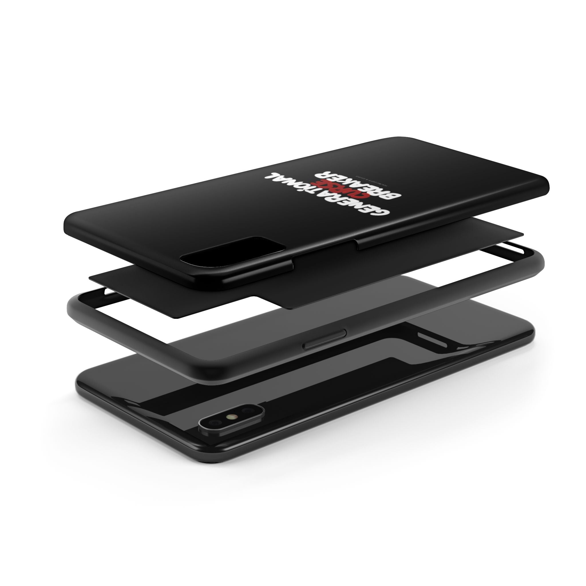 Generational Curse Breaker Tough Phone Cases, Durable Phone Cover, Gift for Millennials, Resilient Phone Case, Unique Smartphone Accessory