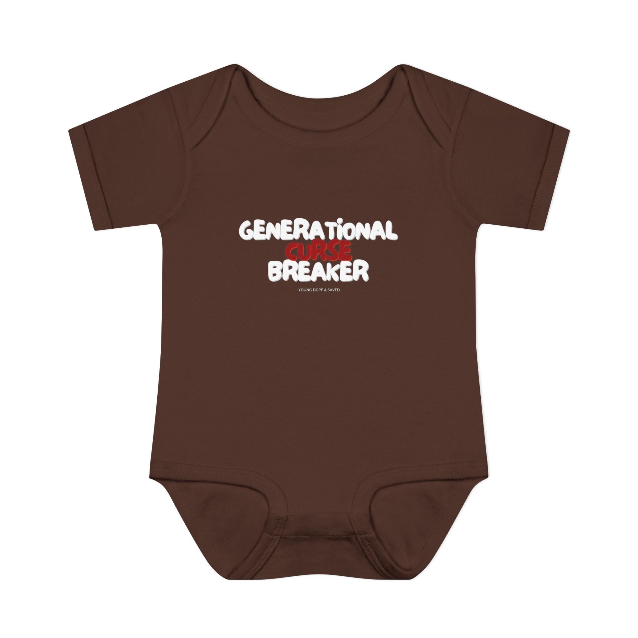 Generational Curse Breaker Infant Bodysuit | Cute Baby Outfit, Baby Shower Gift, Toddler Clothing, Inspirational Baby Onesie, Funny Gift