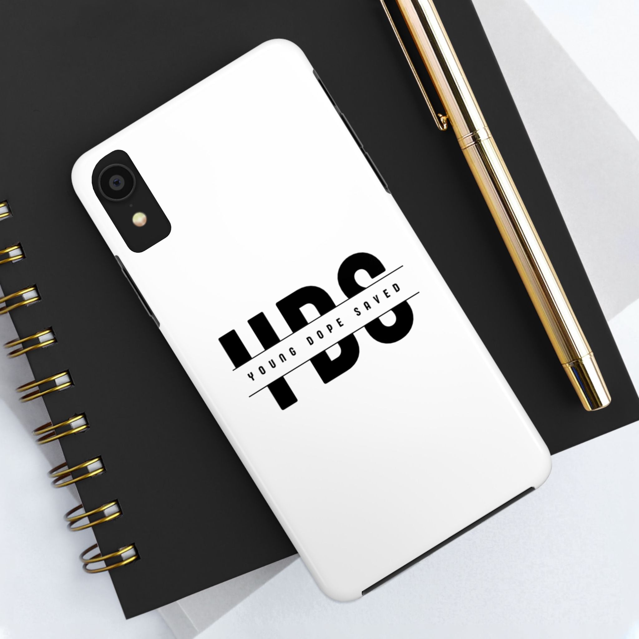 Young Dope & Saved Bold Tough Phone Cases - Stylish Protective Cover for Young Trendsetters, Unique Gift for Teens, Durable Phone Accessories, Modern Design