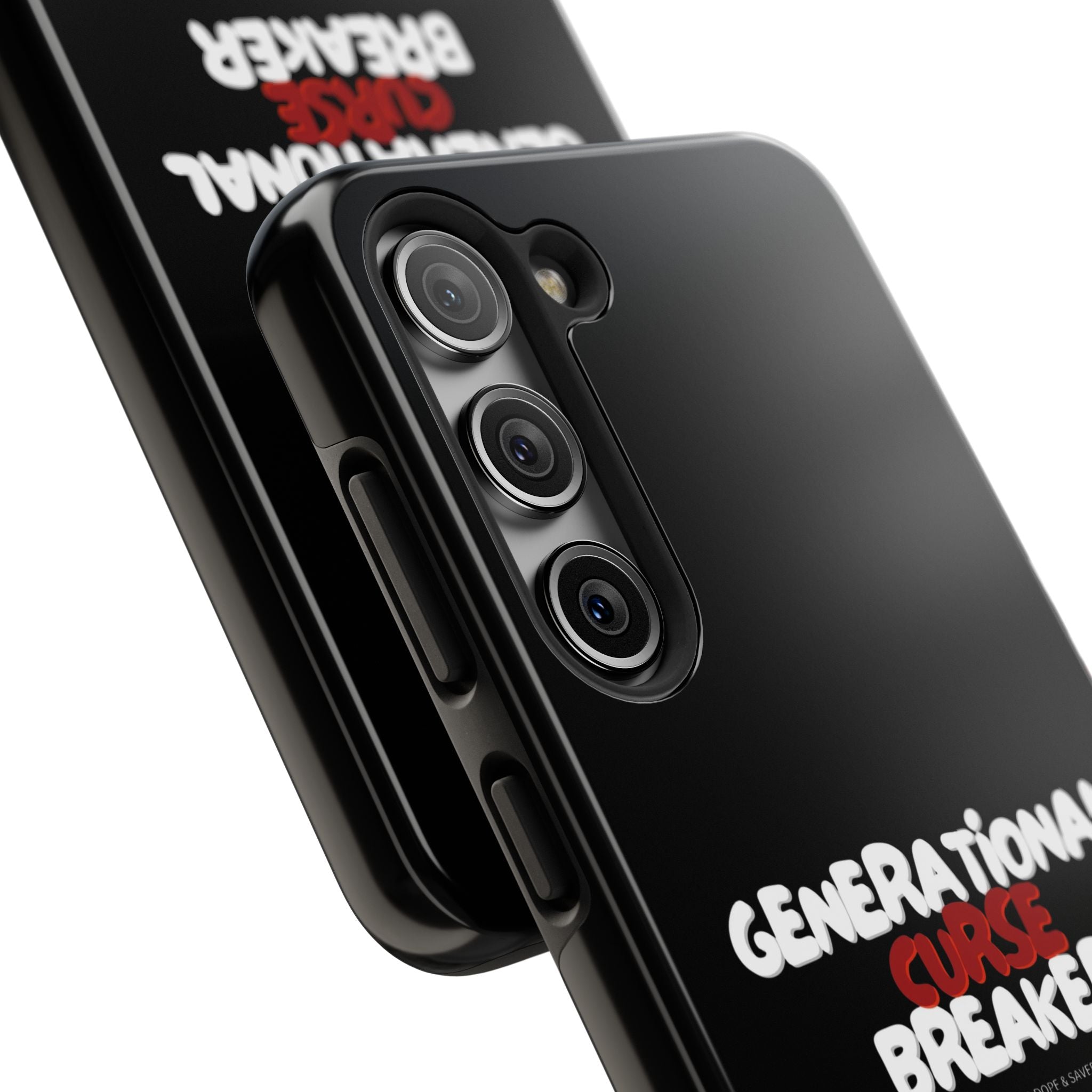 Generational Curse Breaker Tough Phone Cases, Durable Phone Cover, Gift for Millennials, Resilient Phone Case, Unique Smartphone Accessory
