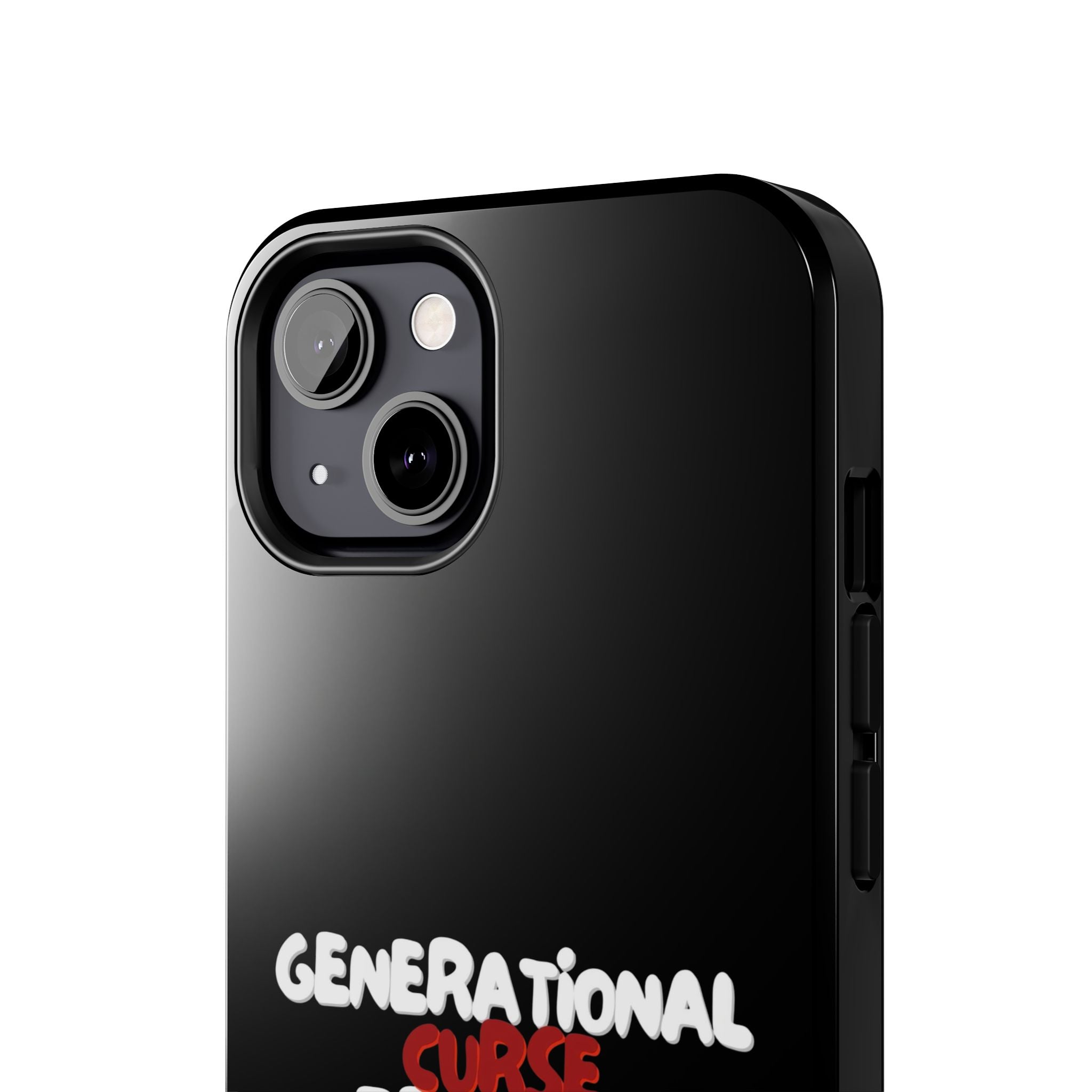 Generational Curse Breaker Tough Phone Cases, Durable Phone Cover, Gift for Millennials, Resilient Phone Case, Unique Smartphone Accessory