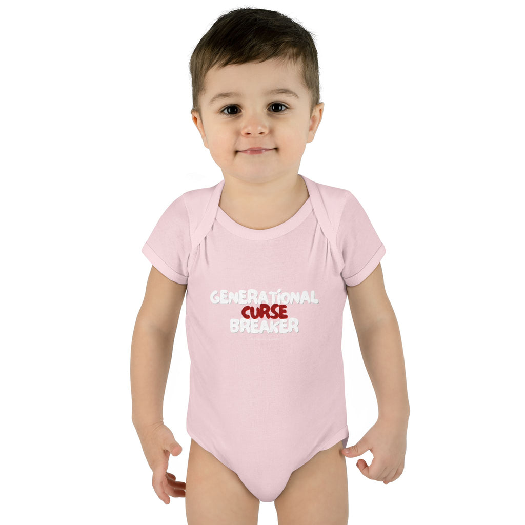 Generational Curse Breaker Infant Bodysuit | Cute Baby Outfit, Baby Shower Gift, Toddler Clothing, Inspirational Baby Onesie, Funny Gift