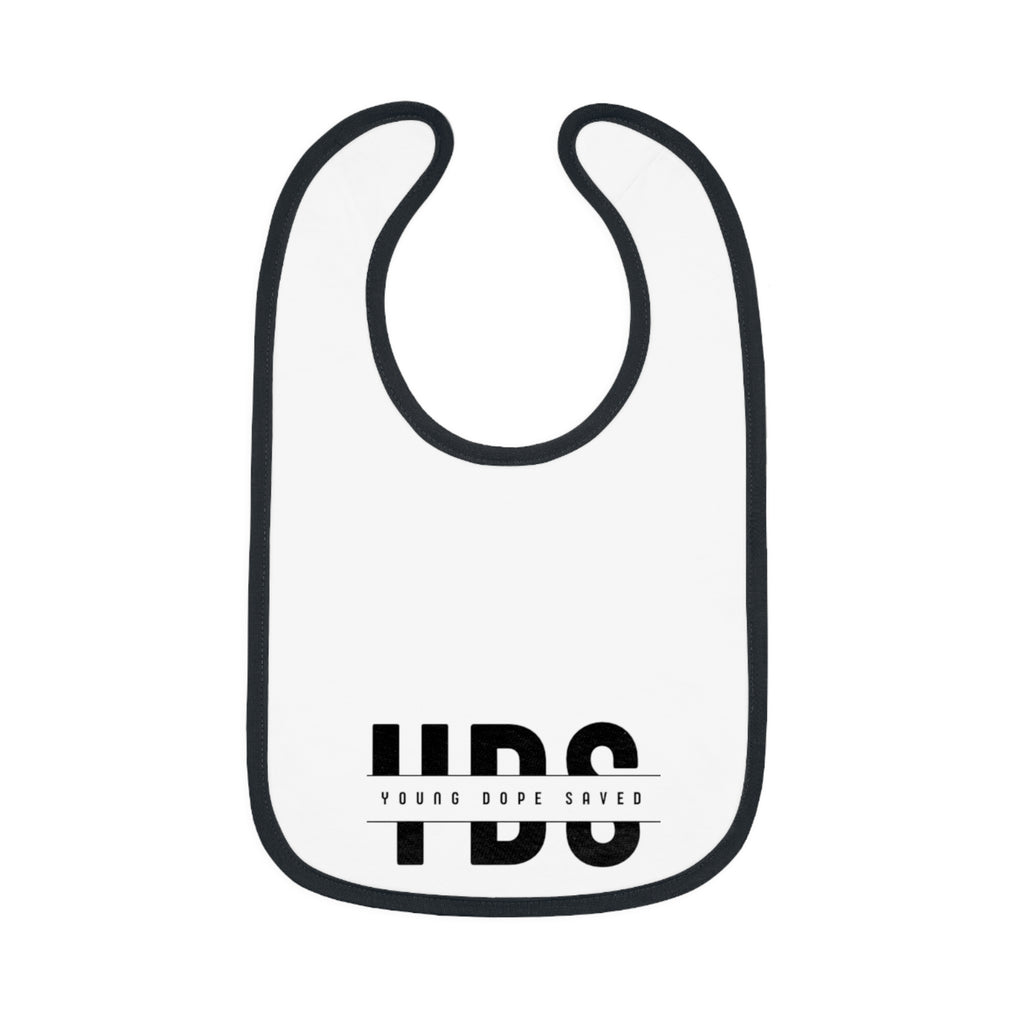 Stylish Young Dope & Saved Baby Bib for Trendy Toddlers | Unique Gift for Baby Showers, First Birthdays, or Everyday Use