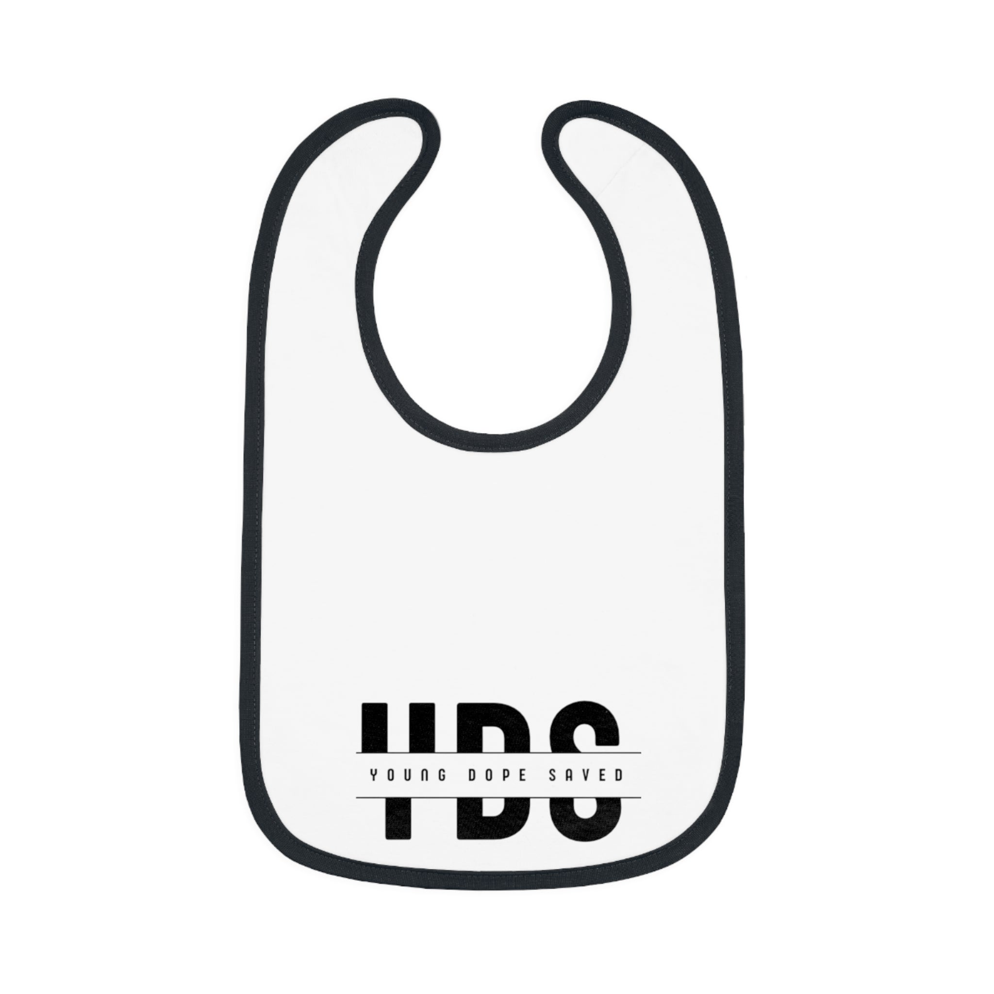 Stylish Young Dope & Saved Baby Bib for Trendy Toddlers | Unique Gift for Baby Showers, First Birthdays, or Everyday Use