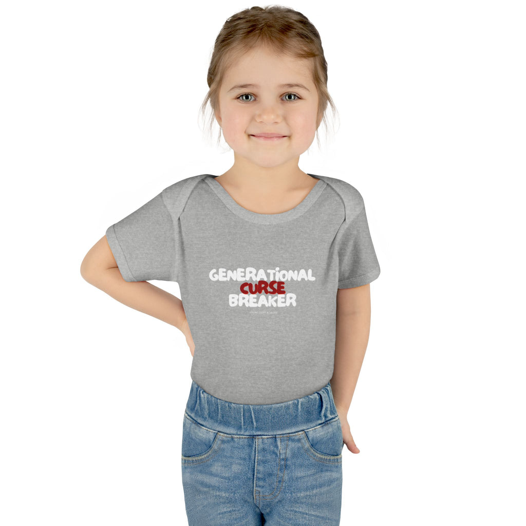 Generational Curse Breaker Infant Bodysuit | Cute Baby Outfit, Baby Shower Gift, Toddler Clothing, Inspirational Baby Onesie, Funny Gift