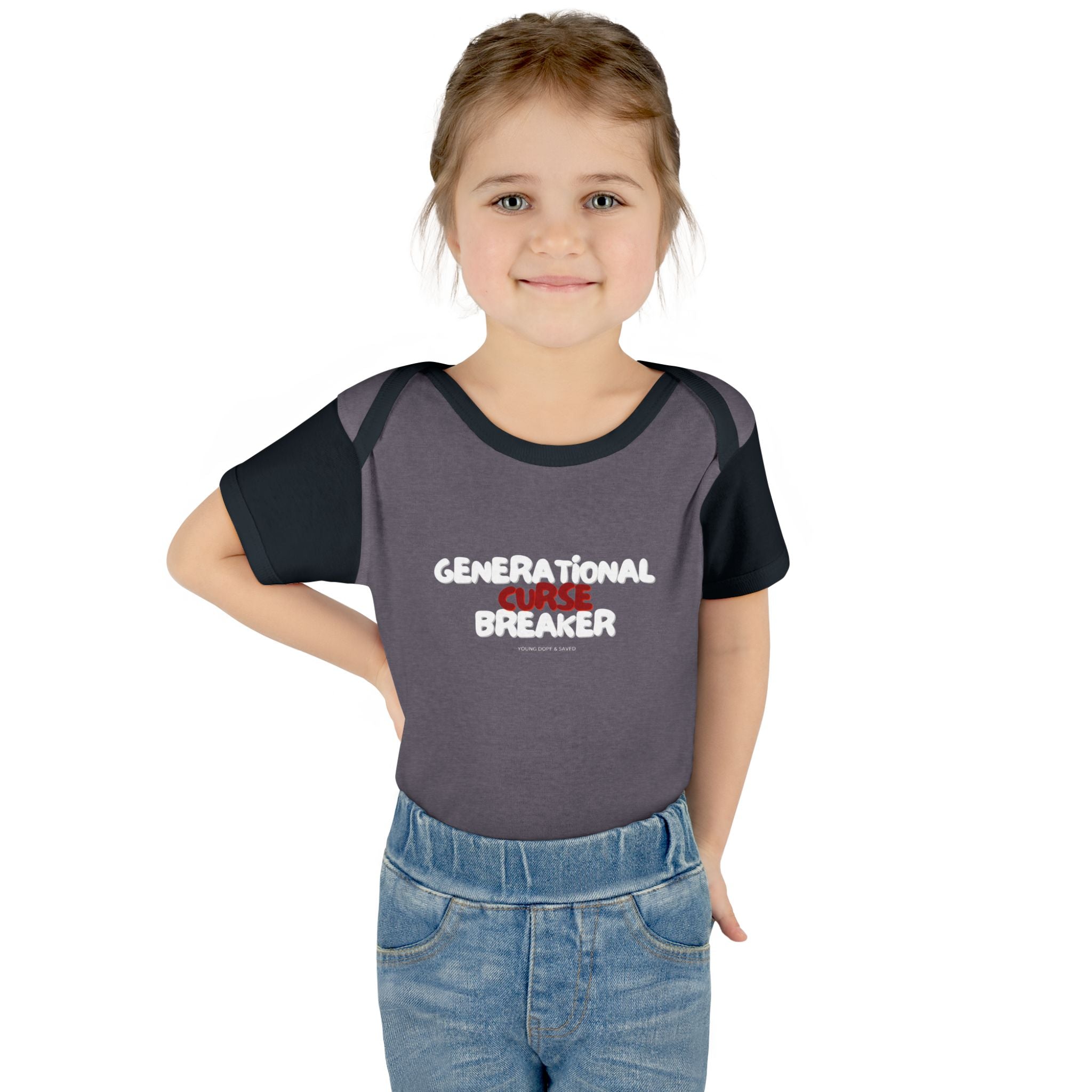 Generational Curse Breaker Infant Bodysuit | Cute Baby Outfit, Baby Shower Gift, Toddler Clothing, Inspirational Baby Onesie, Funny Gift