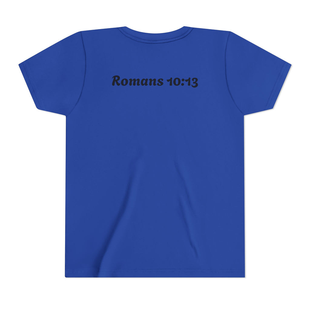 Generational Curse Breaker Youth Short Sleeve Tee with Inspirational Text, Faith-Based T-Shirt, Religious Youth Wear, Cute Christian Gift, Summer Tee