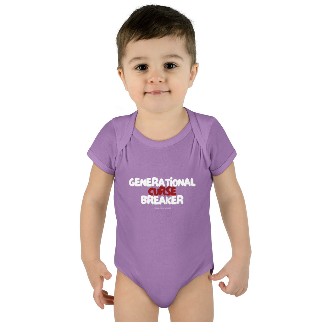 Generational Curse Breaker Infant Bodysuit | Cute Baby Outfit, Baby Shower Gift, Toddler Clothing, Inspirational Baby Onesie, Funny Gift