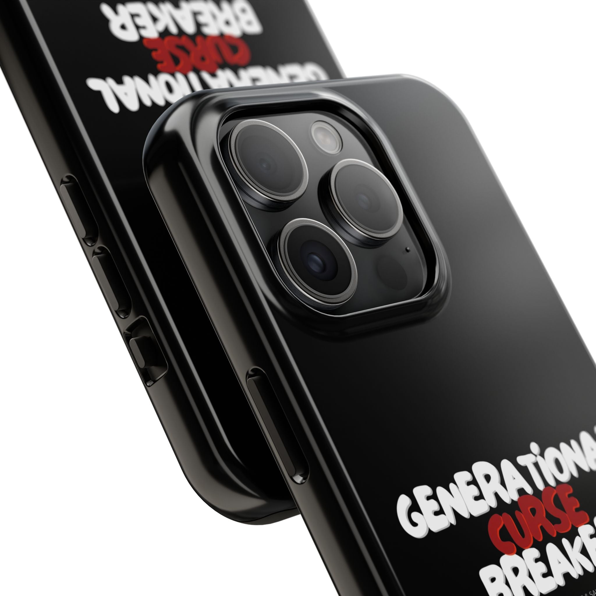 Generational Curse Breaker Tough Phone Cases, Durable Phone Cover, Gift for Millennials, Resilient Phone Case, Unique Smartphone Accessory