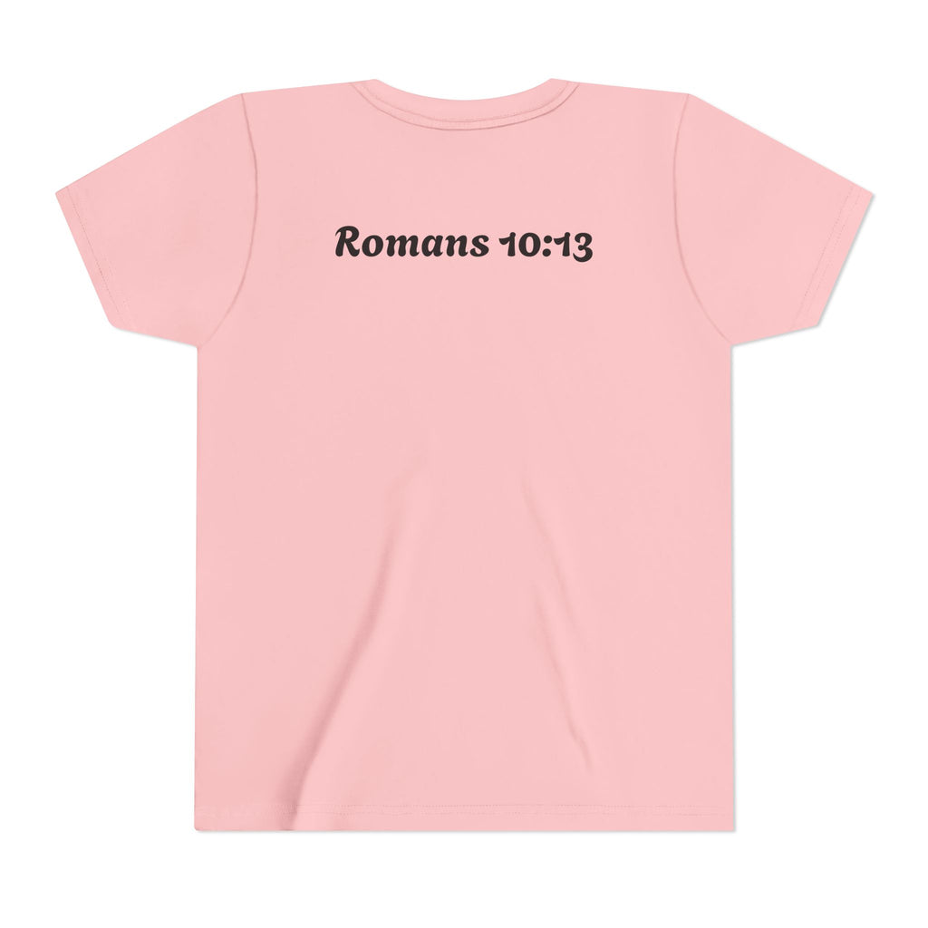 Generational Curse Breaker Youth Short Sleeve Tee with Inspirational Text, Faith-Based T-Shirt, Religious Youth Wear, Cute Christian Gift, Summer Tee