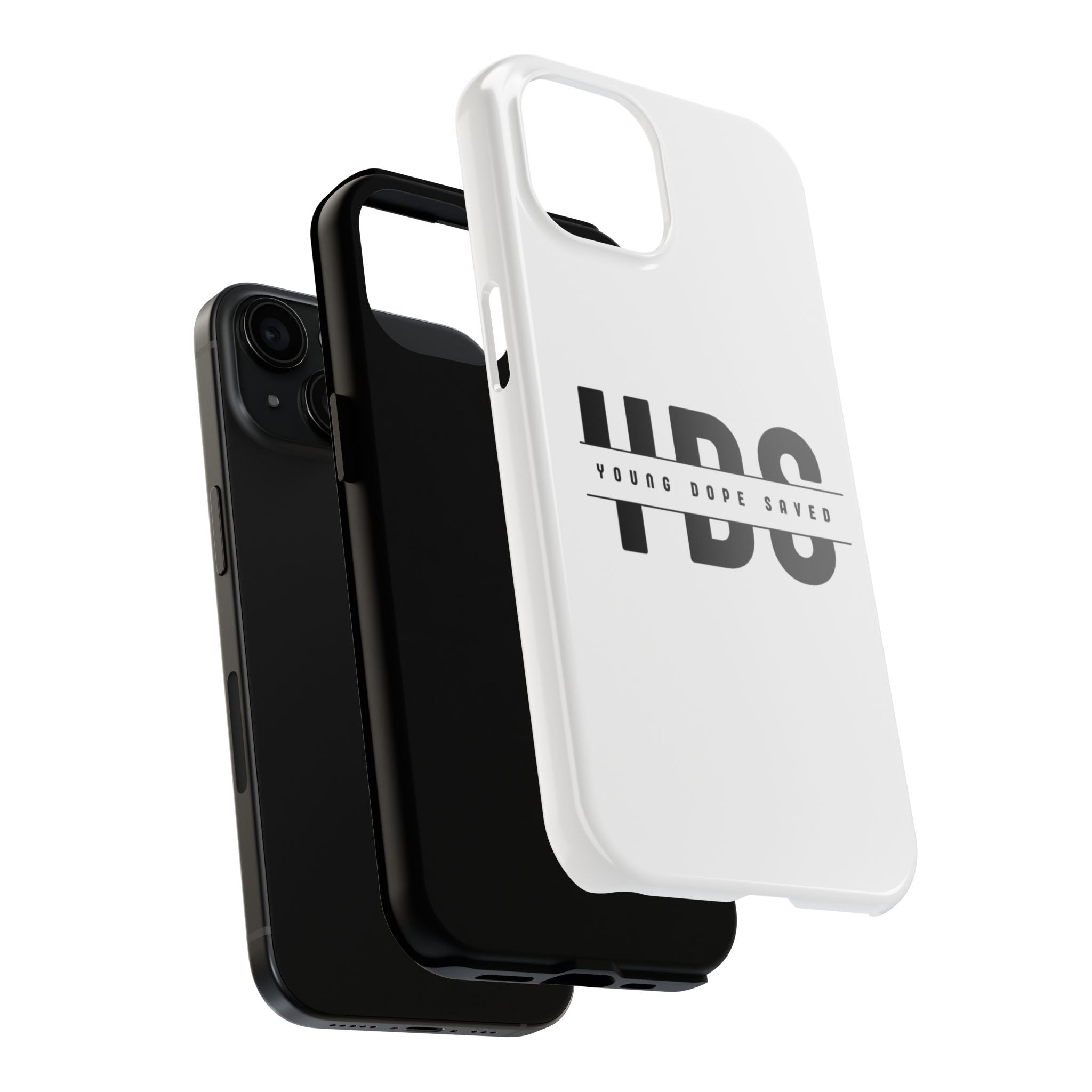 Young Dope & Saved Bold Tough Phone Cases - Stylish Protective Cover for Young Trendsetters, Unique Gift for Teens, Durable Phone Accessories, Modern Design
