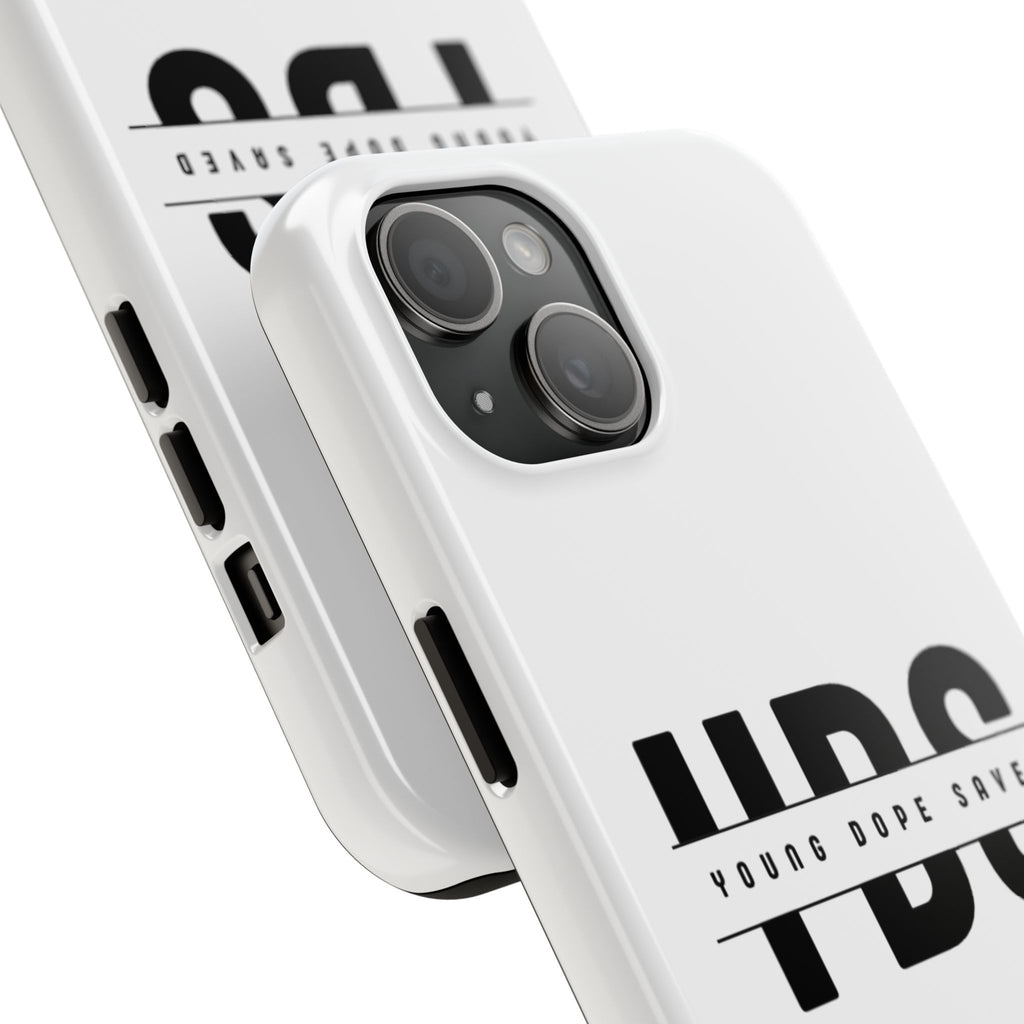 Young Dope & Saved Bold Tough Phone Cases - Stylish Protective Cover for Young Trendsetters, Unique Gift for Teens, Durable Phone Accessories, Modern Design