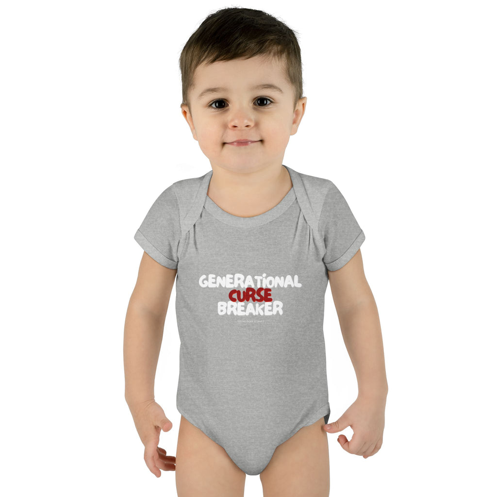 Generational Curse Breaker Infant Bodysuit | Cute Baby Outfit, Baby Shower Gift, Toddler Clothing, Inspirational Baby Onesie, Funny Gift