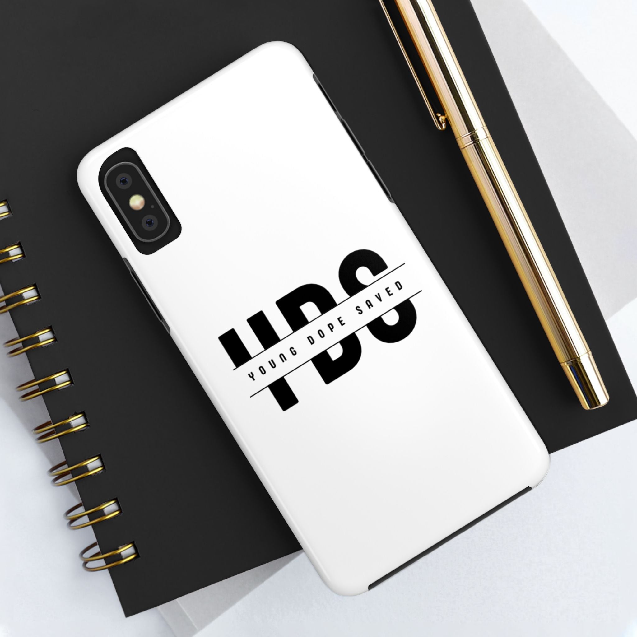 Young Dope & Saved Bold Tough Phone Cases - Stylish Protective Cover for Young Trendsetters, Unique Gift for Teens, Durable Phone Accessories, Modern Design