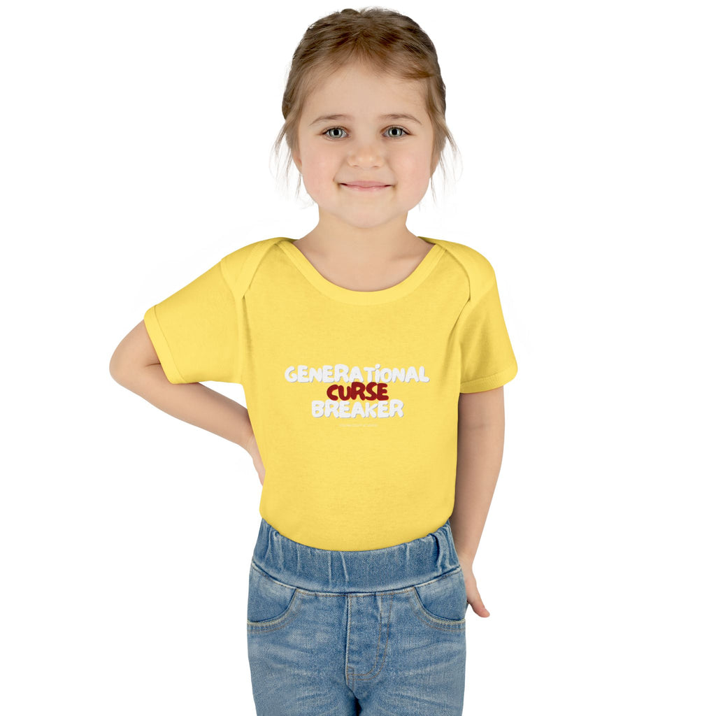 Generational Curse Breaker Infant Bodysuit | Cute Baby Outfit, Baby Shower Gift, Toddler Clothing, Inspirational Baby Onesie, Funny Gift