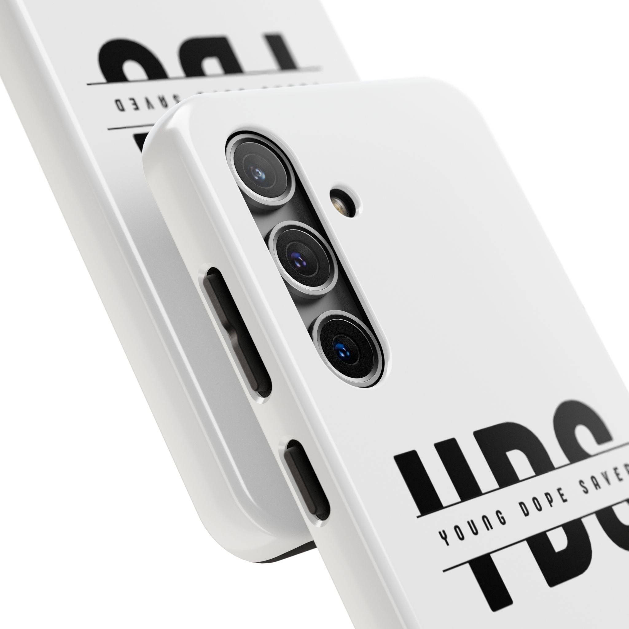 Young Dope & Saved Bold Tough Phone Cases - Stylish Protective Cover for Young Trendsetters, Unique Gift for Teens, Durable Phone Accessories, Modern Design