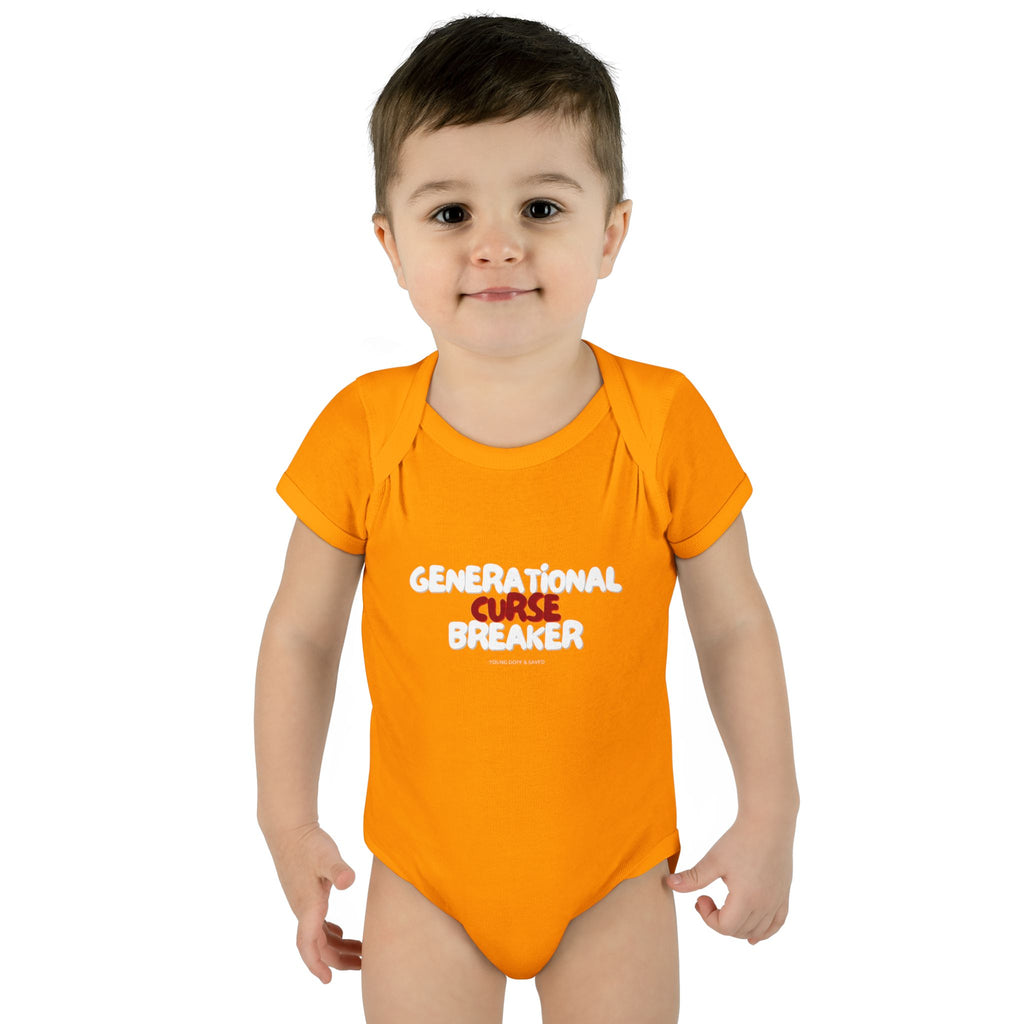 Generational Curse Breaker Infant Bodysuit | Cute Baby Outfit, Baby Shower Gift, Toddler Clothing, Inspirational Baby Onesie, Funny Gift