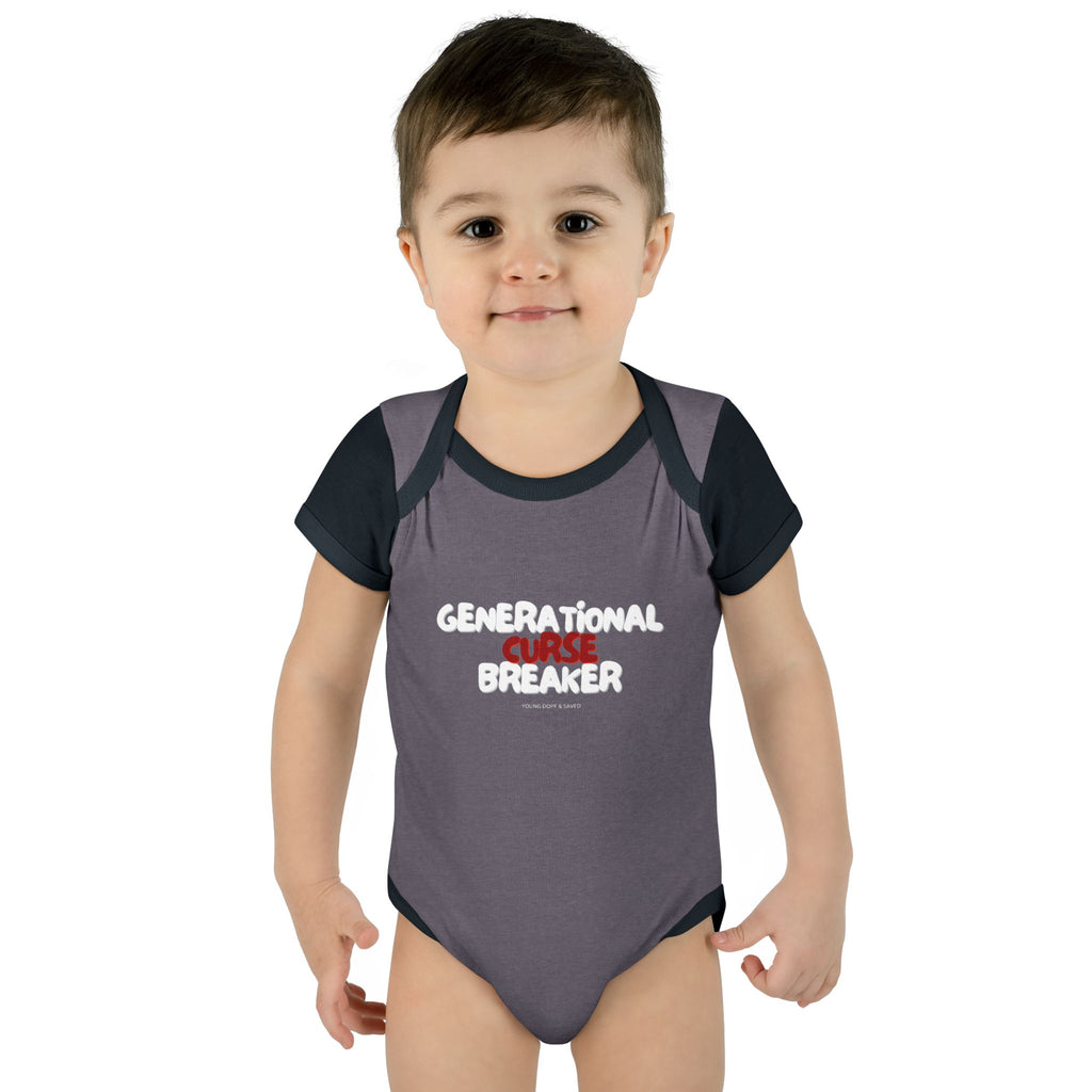 Generational Curse Breaker Infant Bodysuit | Cute Baby Outfit, Baby Shower Gift, Toddler Clothing, Inspirational Baby Onesie, Funny Gift
