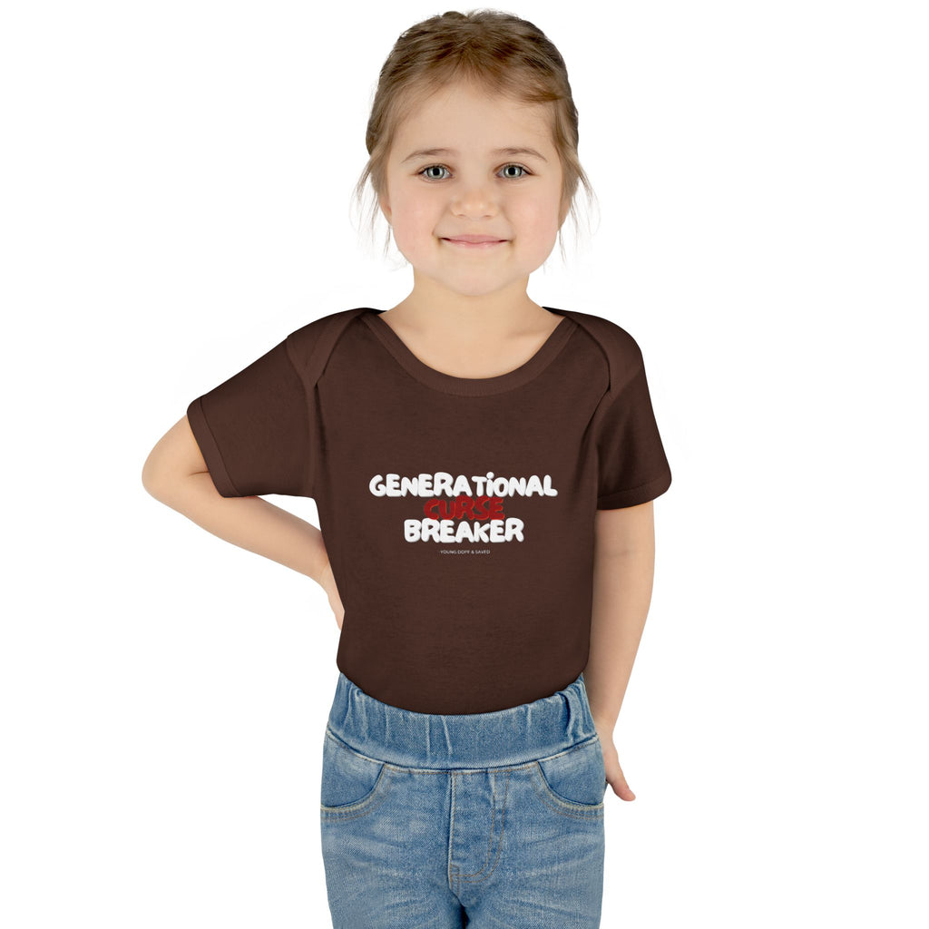 Generational Curse Breaker Infant Bodysuit | Cute Baby Outfit, Baby Shower Gift, Toddler Clothing, Inspirational Baby Onesie, Funny Gift