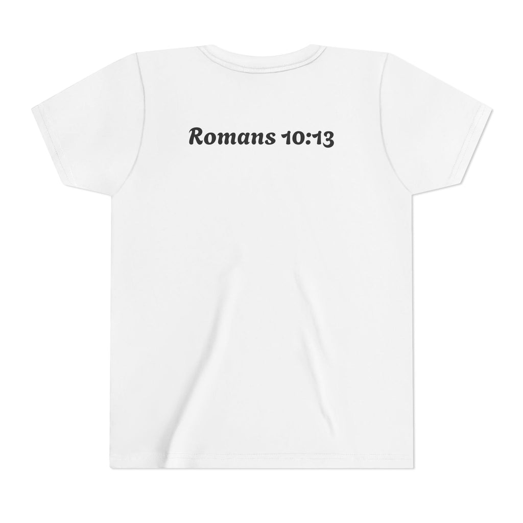 Generational Curse Breaker Youth Short Sleeve Tee with Inspirational Text, Faith-Based T-Shirt, Religious Youth Wear, Cute Christian Gift, Summer Tee