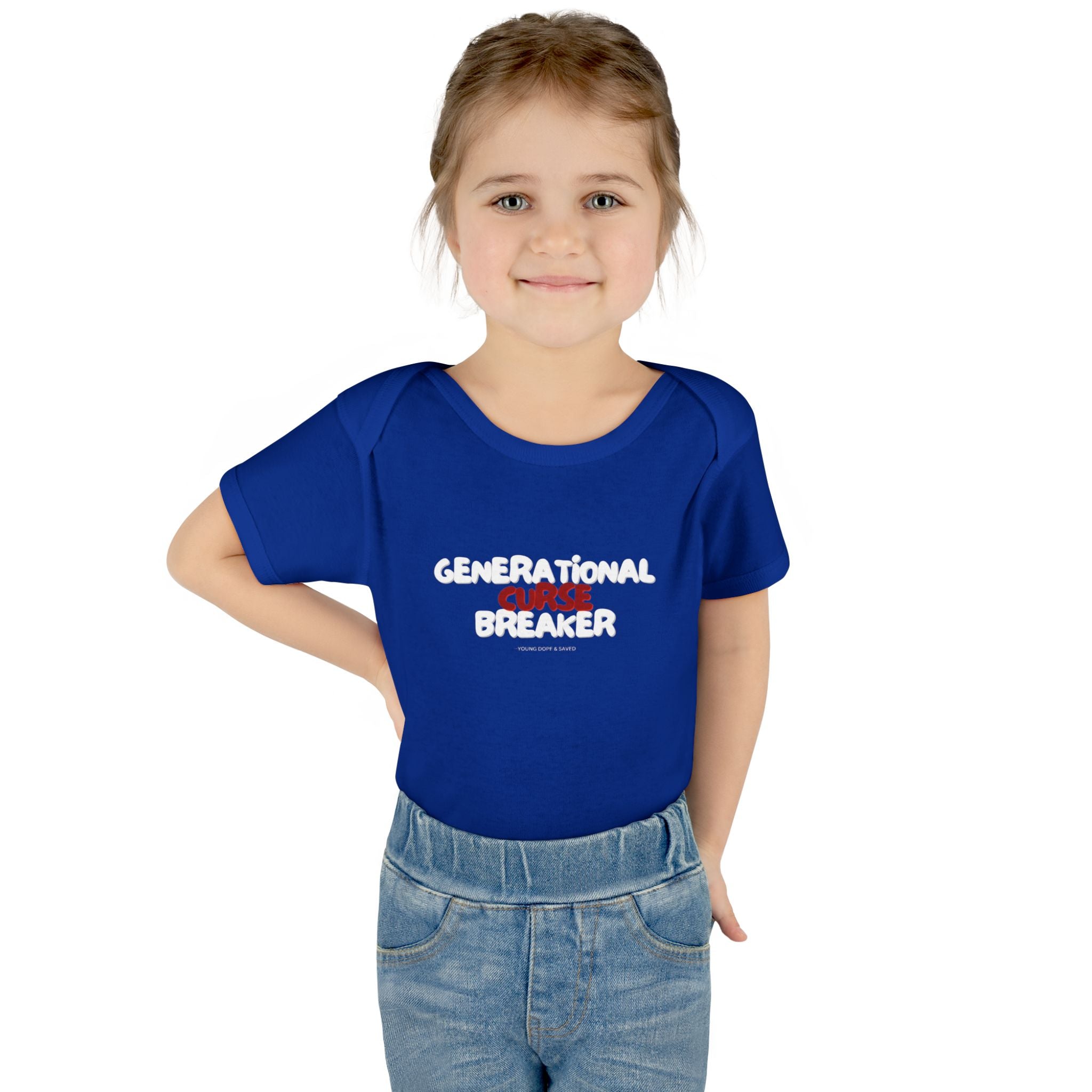 Generational Curse Breaker Infant Bodysuit | Cute Baby Outfit, Baby Shower Gift, Toddler Clothing, Inspirational Baby Onesie, Funny Gift