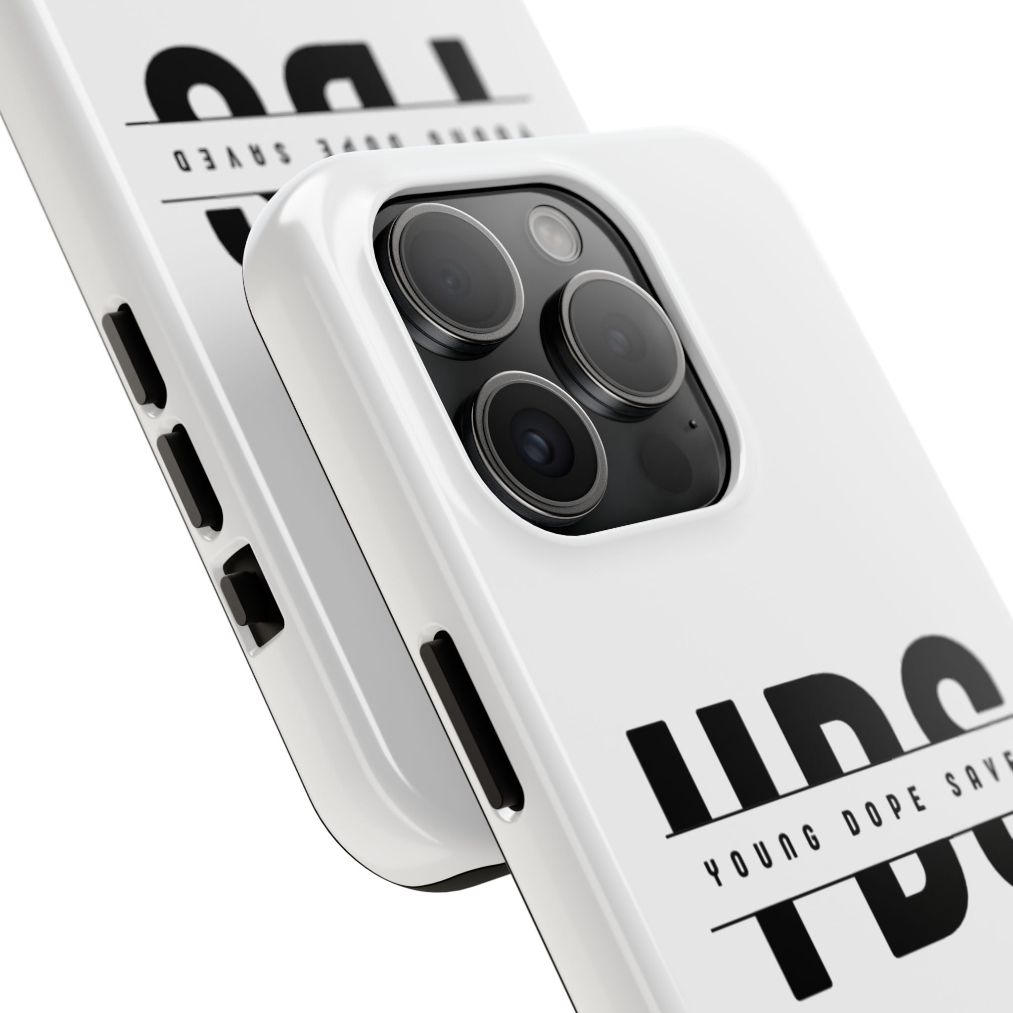 Young Dope & Saved Bold Tough Phone Cases - Stylish Protective Cover for Young Trendsetters, Unique Gift for Teens, Durable Phone Accessories, Modern Design