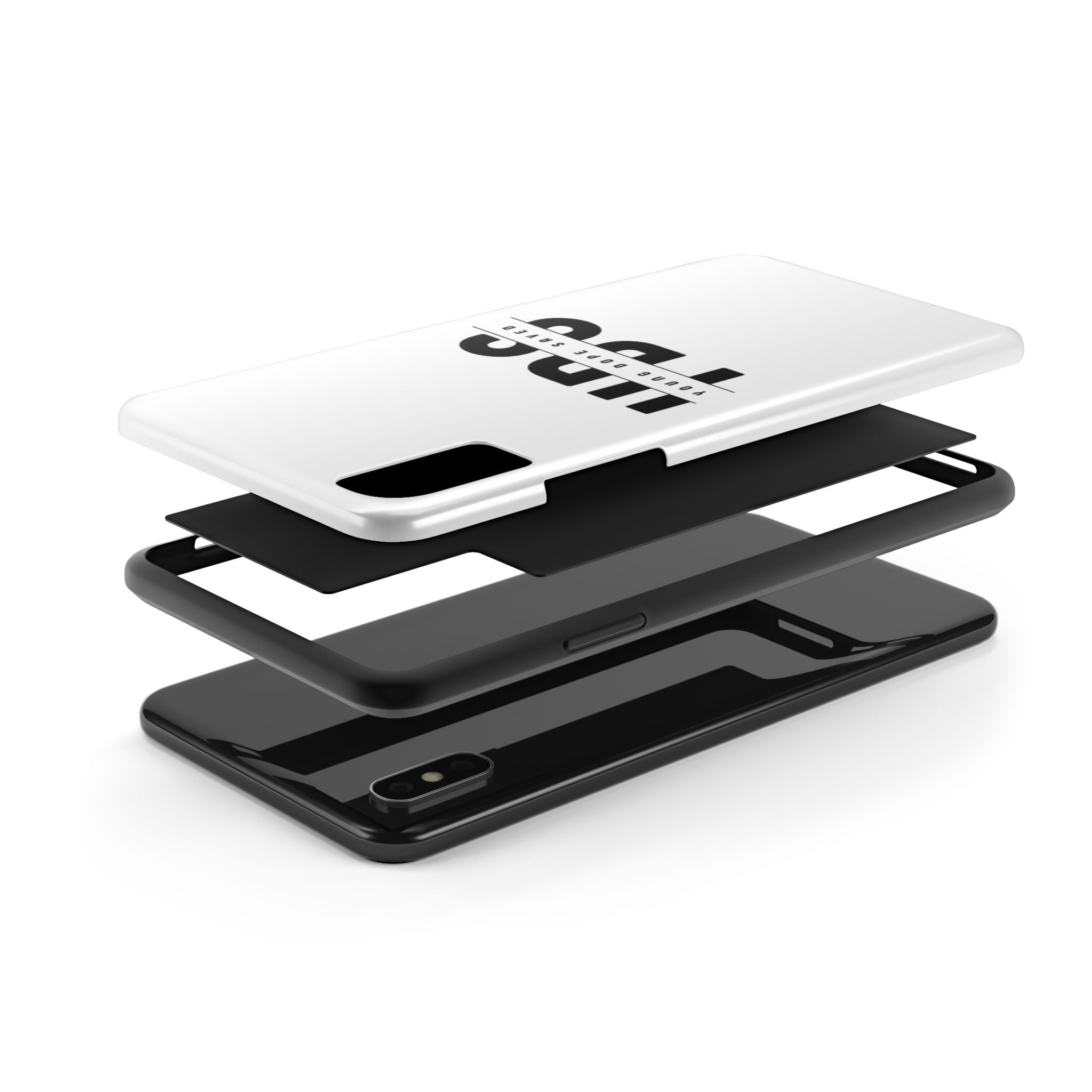 Young Dope & Saved Bold Tough Phone Cases - Stylish Protective Cover for Young Trendsetters, Unique Gift for Teens, Durable Phone Accessories, Modern Design