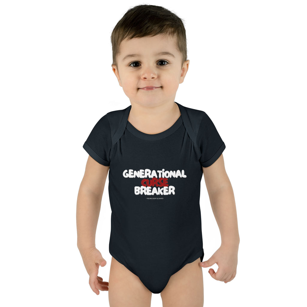 Generational Curse Breaker Infant Bodysuit | Cute Baby Outfit, Baby Shower Gift, Toddler Clothing, Inspirational Baby Onesie, Funny Gift