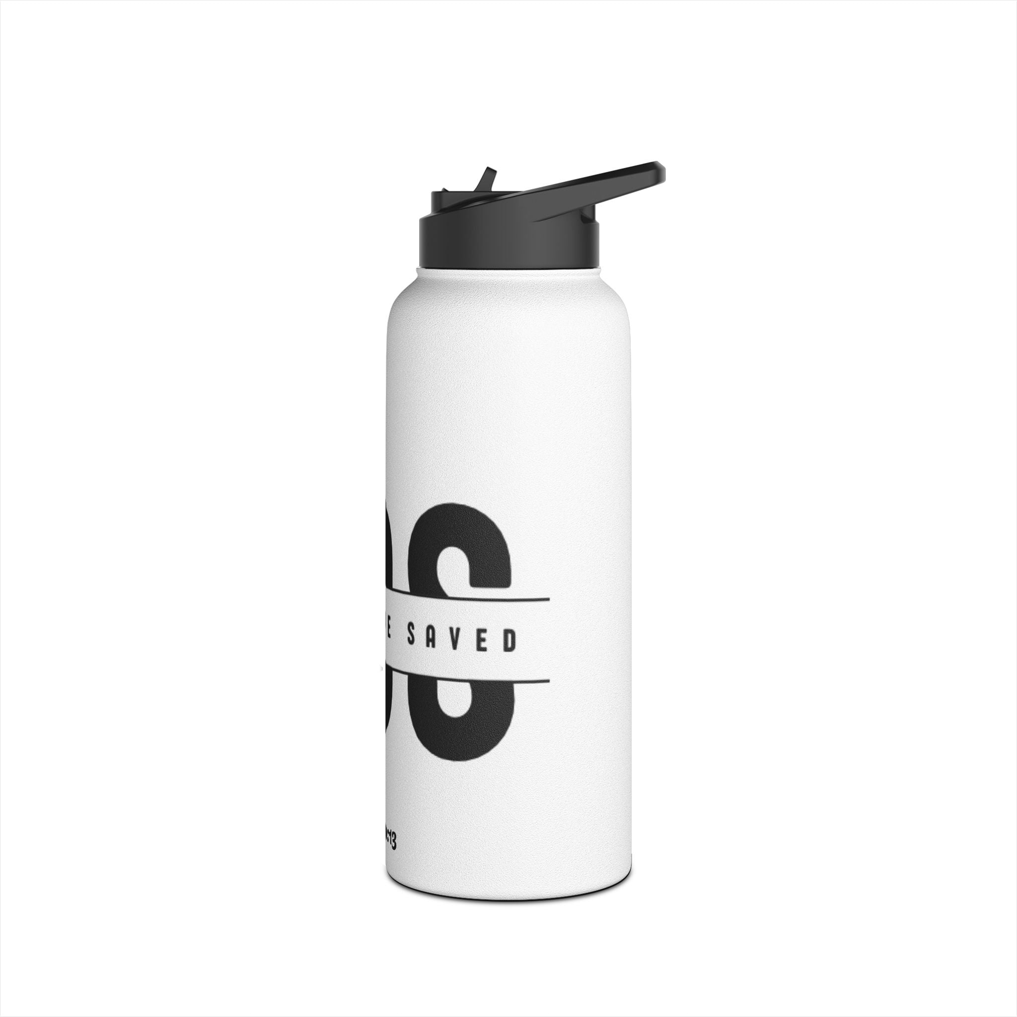 Inspirational Stainless Steel Water Bottle with Romans 10:13, Motivational Hydro Flask, Faith-Based Gift, Sports Water Bottle, [...]