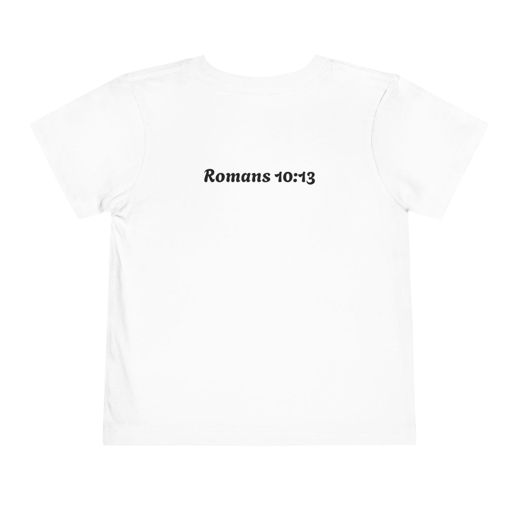 Generational Curse Breaker Toddler Short Sleeve Tee with 'Curse' Design and 'Romans 10:13' Quote, Cute Kids' Casual Top, Faith-Based Gift, Summer Essentials, [...]