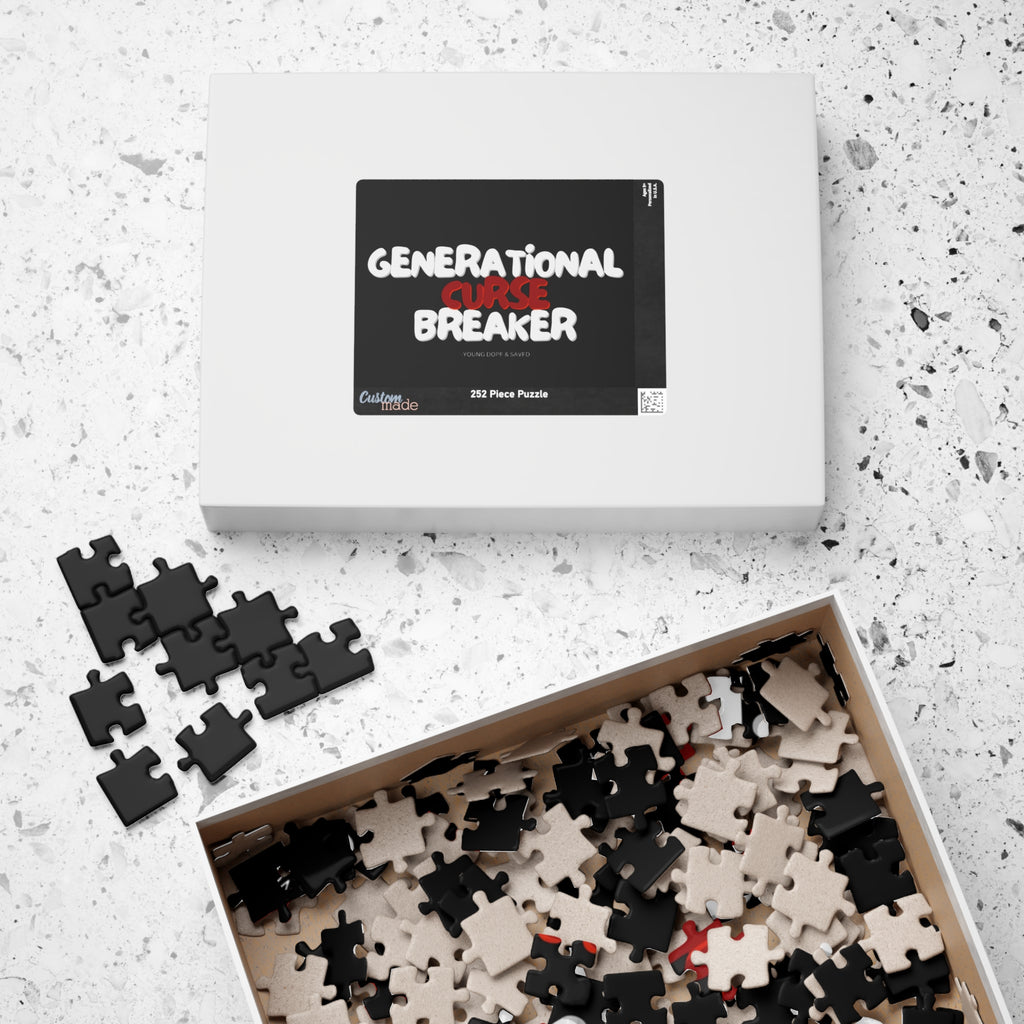 Generational Curse Breaker Puzzle - Family Bonding, Mindful Challenge, Gift for All Occasions, Inspire Resilience, Interactive Decor