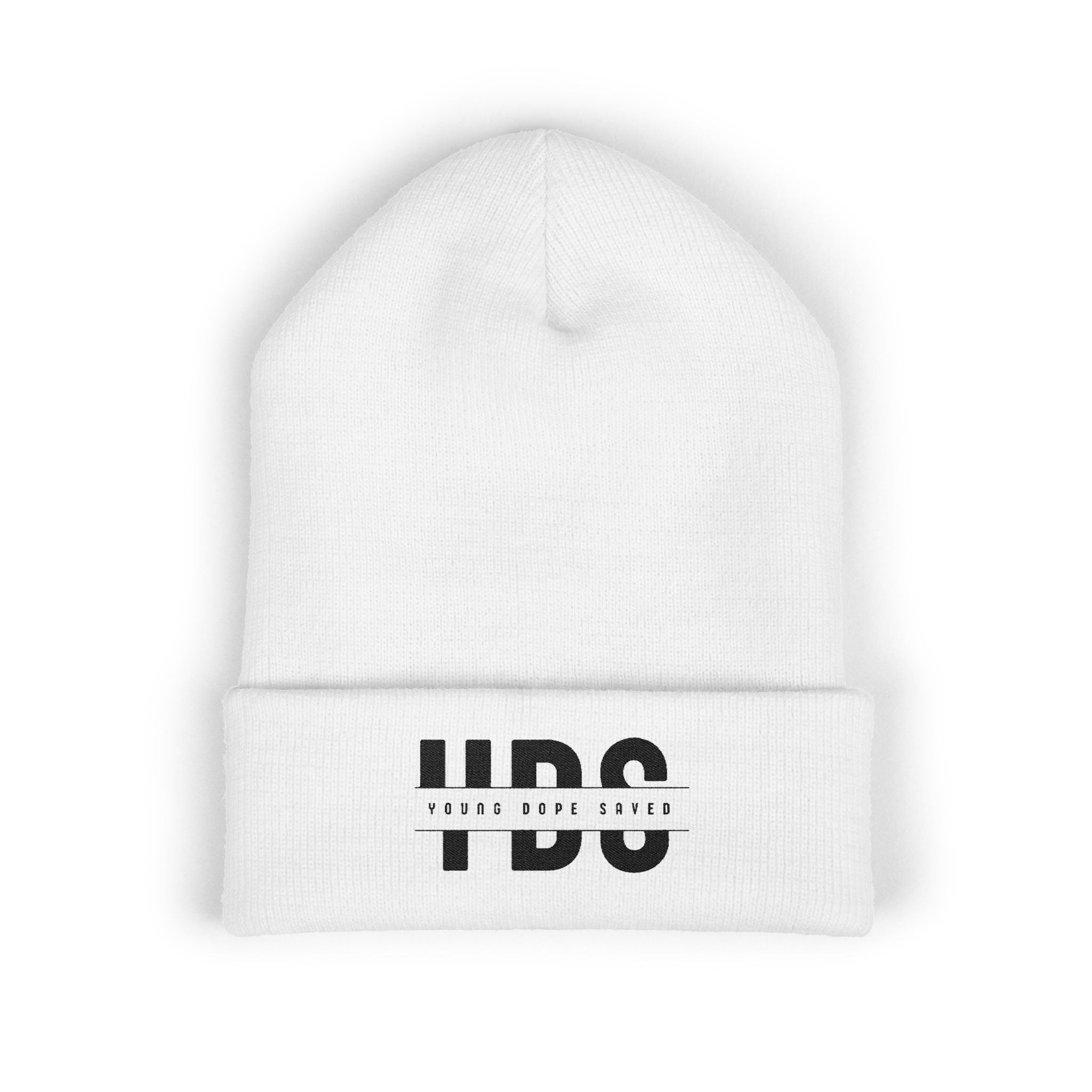 Classic Cuffed Young Dope & Saved Beanie with Embroidery, Stylish Winter Hat, Hipster Beanie, Gift for Him or Her, Winter Accessory, Streetwear Fashion