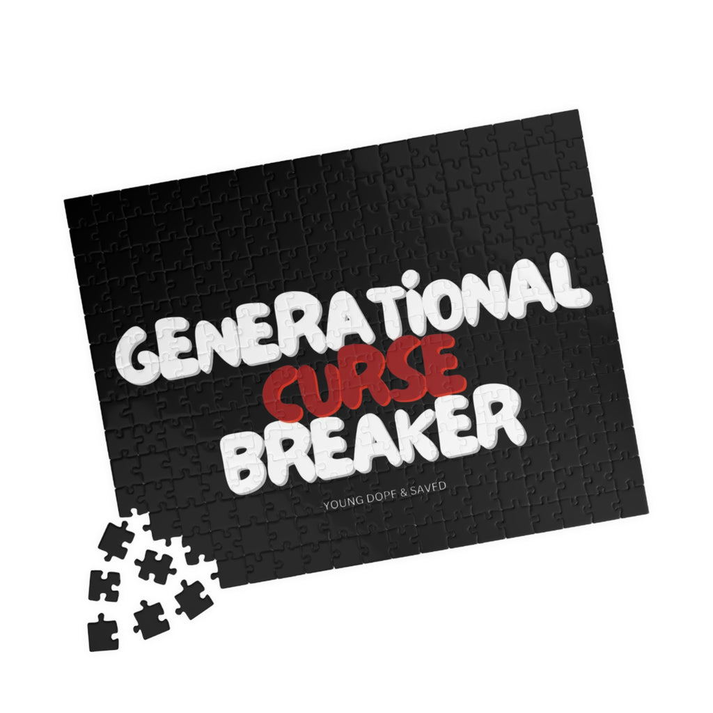 Generational Curse Breaker Puzzle - Family Bonding, Mindful Challenge, Gift for All Occasions, Inspire Resilience, Interactive Decor