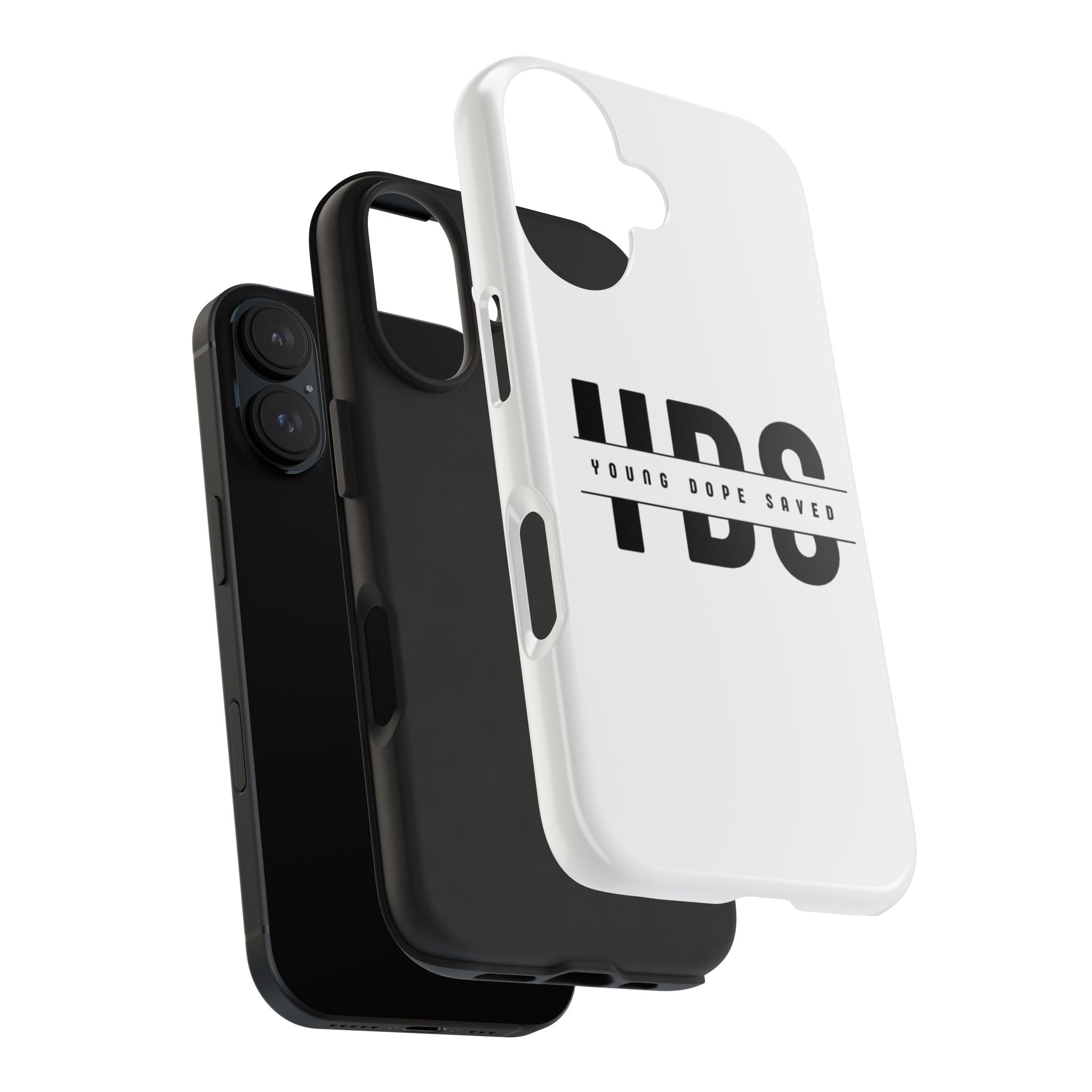 Young Dope & Saved Bold Tough Phone Cases - Stylish Protective Cover for Young Trendsetters, Unique Gift for Teens, Durable Phone Accessories, Modern Design