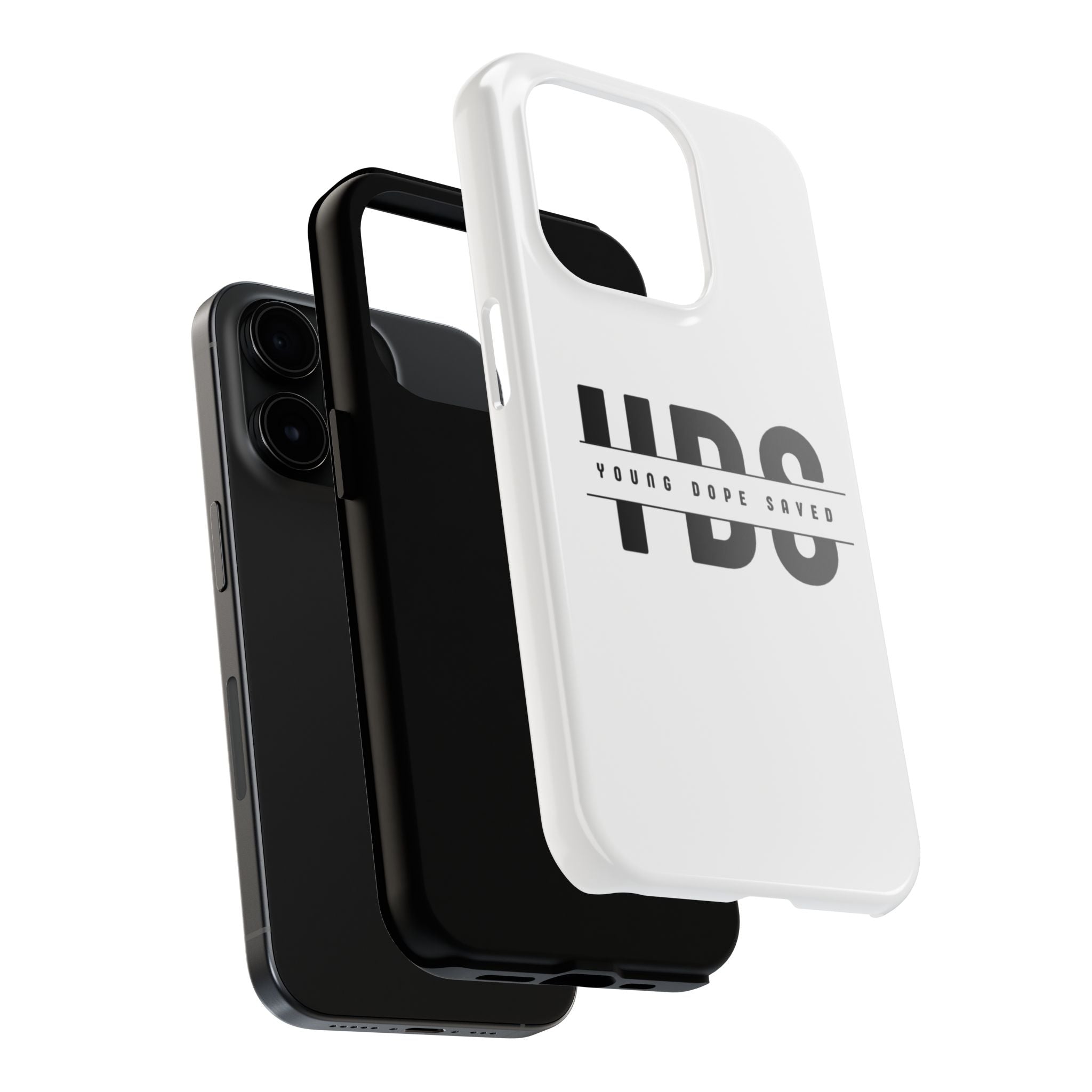 Young Dope & Saved Bold Tough Phone Cases - Stylish Protective Cover for Young Trendsetters, Unique Gift for Teens, Durable Phone Accessories, Modern Design