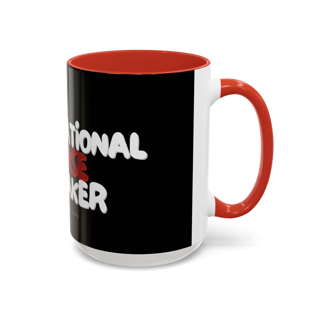 Curse Breaker Accent Coffee Mug - Faithful Daily Reminder, Inspirational Gift, Romans 10:13, Unique Coffee Cup, Religious Home Decor
