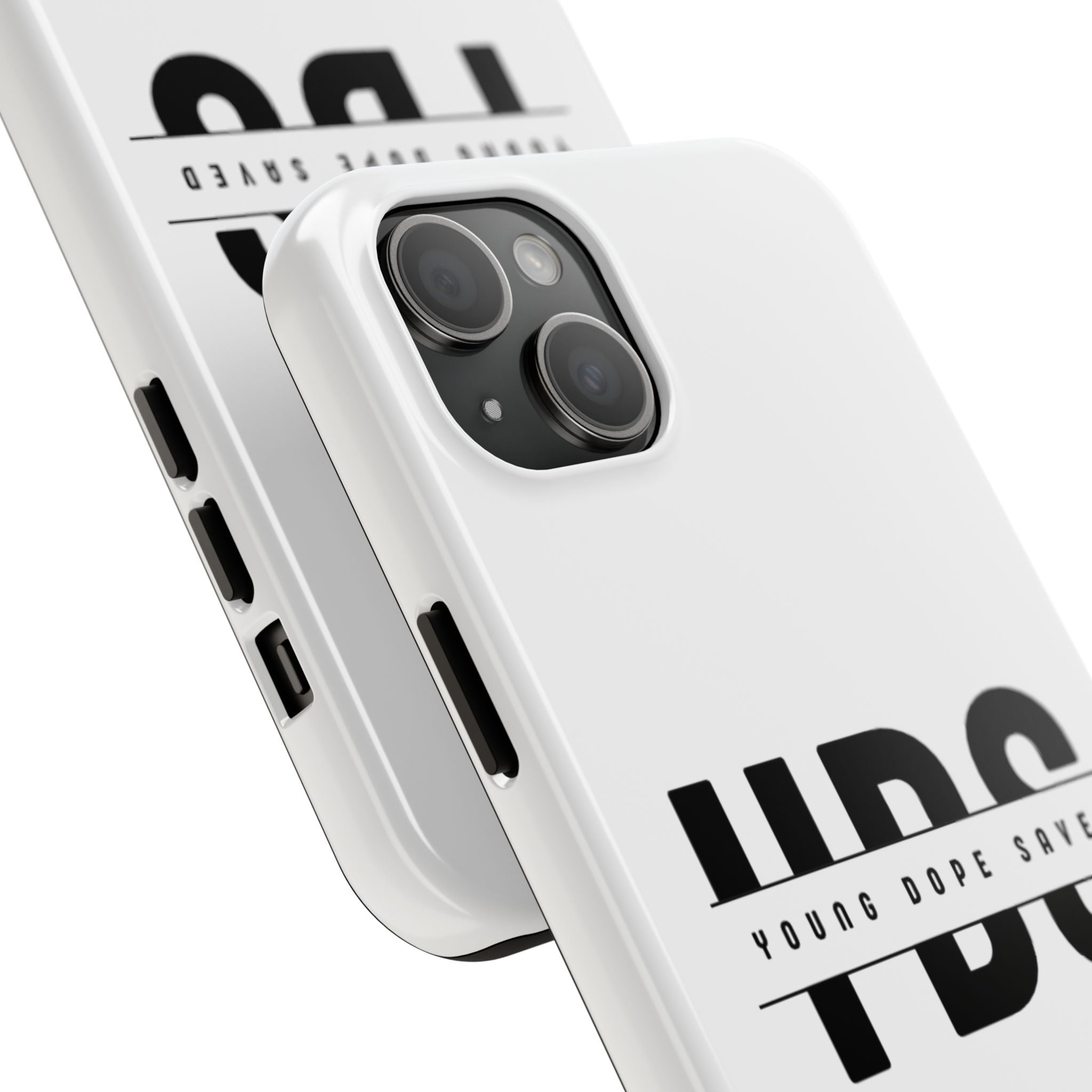 Young Dope & Saved Bold Tough Phone Cases - Stylish Protective Cover for Young Trendsetters, Unique Gift for Teens, Durable Phone Accessories, Modern Design