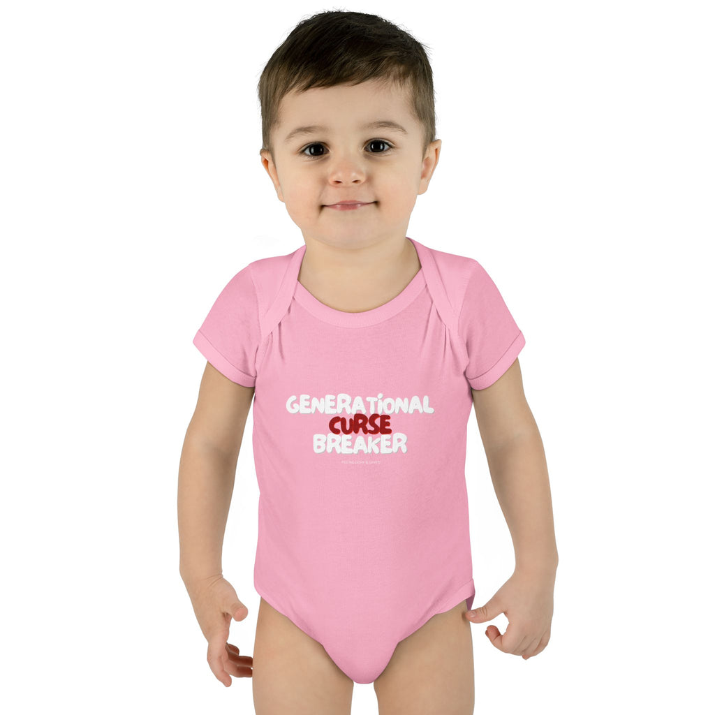 Generational Curse Breaker Infant Bodysuit | Cute Baby Outfit, Baby Shower Gift, Toddler Clothing, Inspirational Baby Onesie, Funny Gift