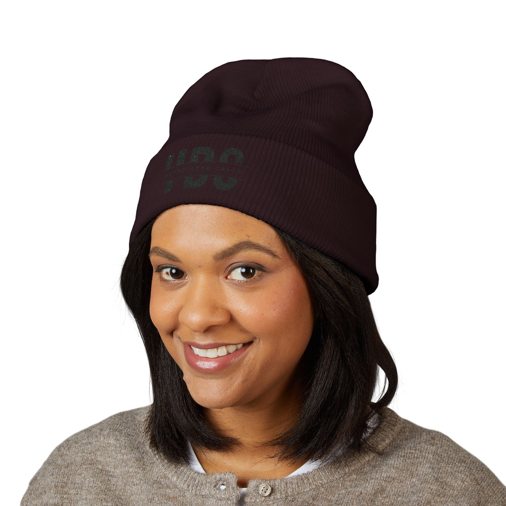 Classic Cuffed Young Dope & Saved Beanie with Embroidery, Stylish Winter Hat, Hipster Beanie, Gift for Him or Her, Winter Accessory, Streetwear Fashion