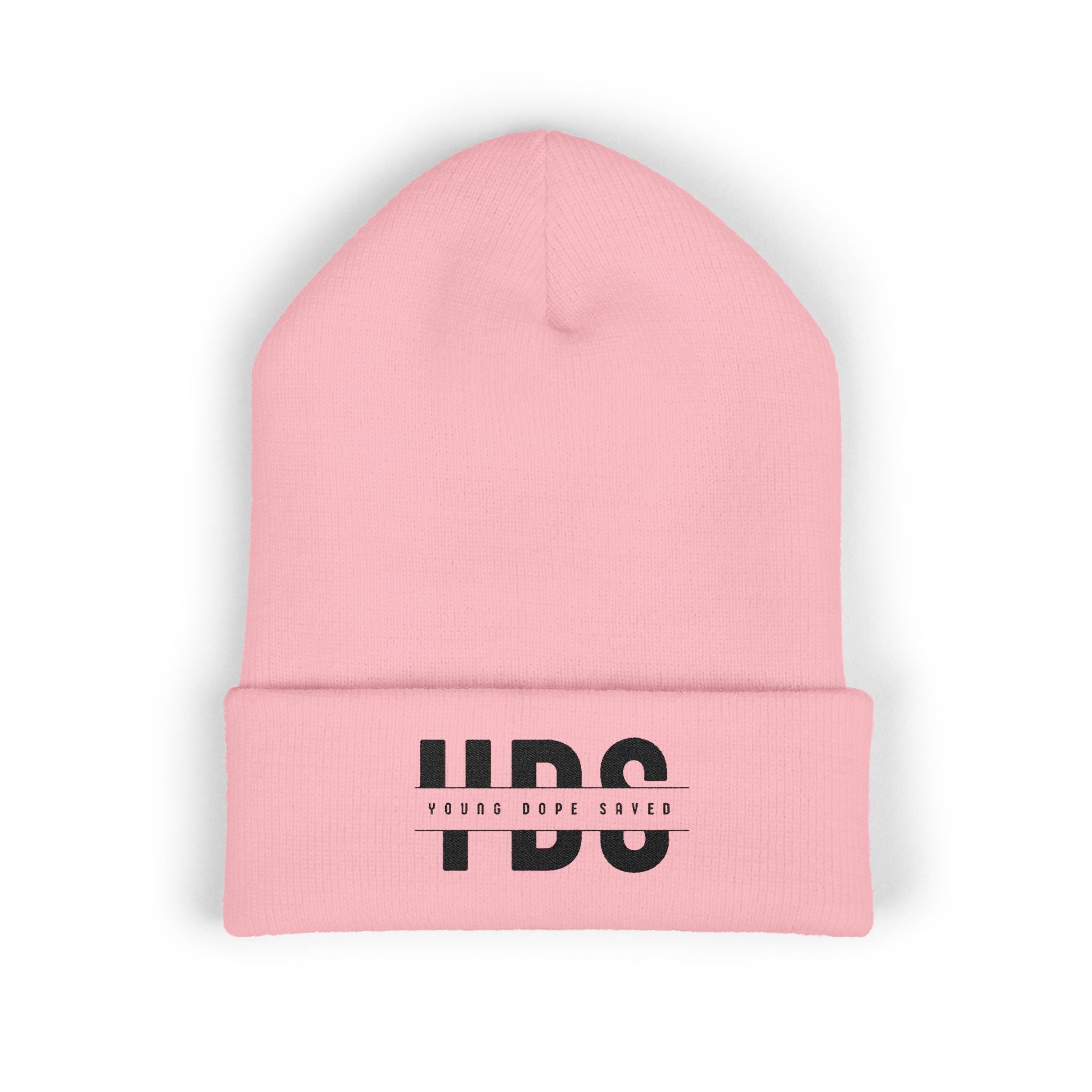 Classic Cuffed Young Dope & Saved Beanie with Embroidery, Stylish Winter Hat, Hipster Beanie, Gift for Him or Her, Winter Accessory, Streetwear Fashion